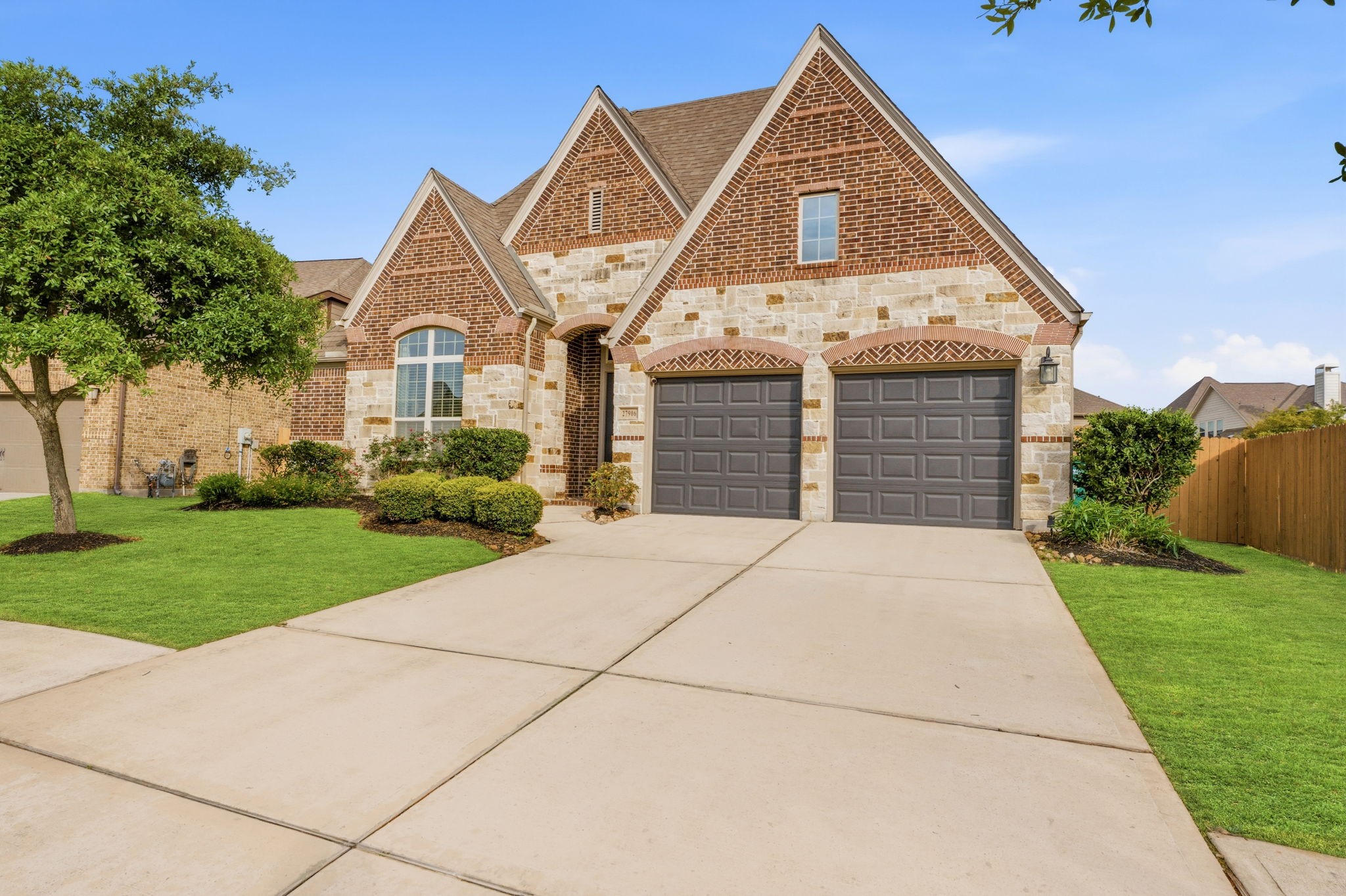 27906 Arden Trail Spring, TX 77386 - Photo 46 of 49 a front view of a house with a yard