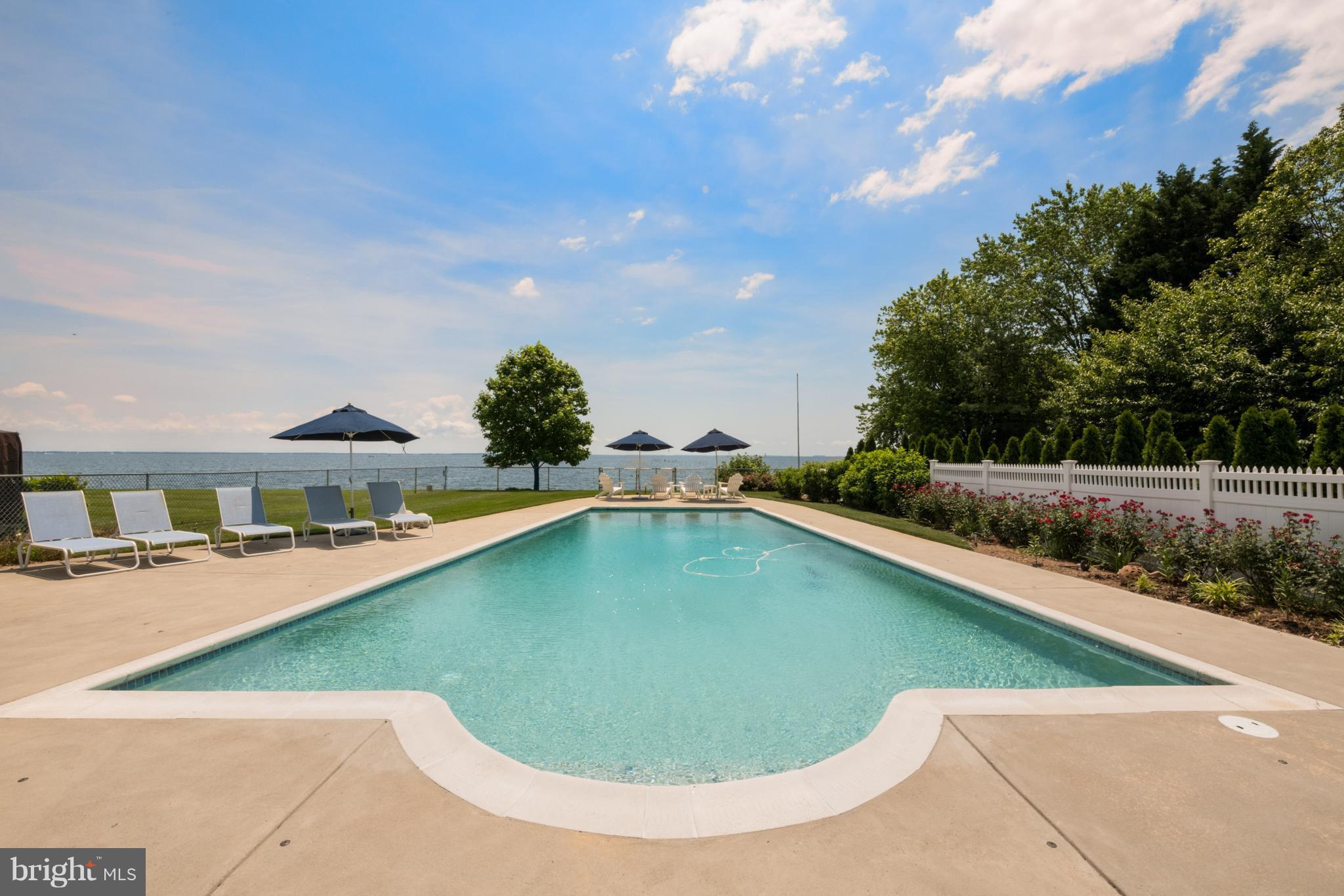 Pool at guest house