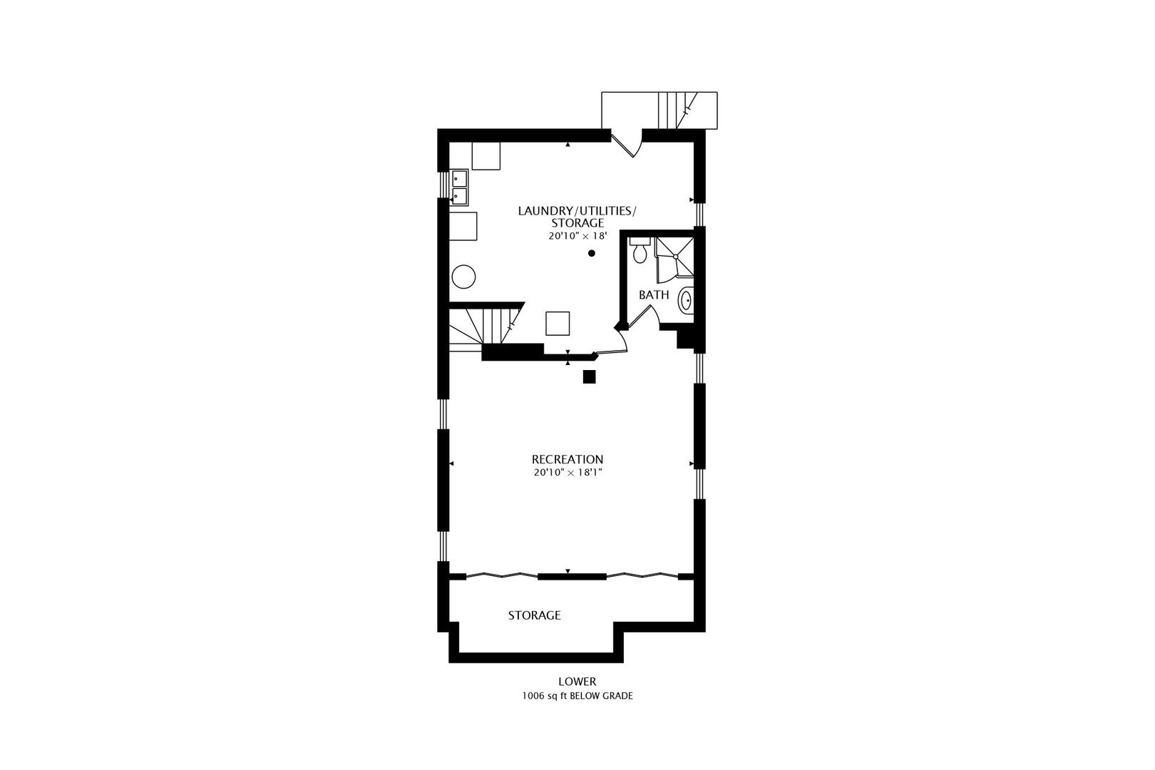 1218 Elliott Street Park Ridge, IL 60068 - Photo 24 of 24 a picture of a floor plan