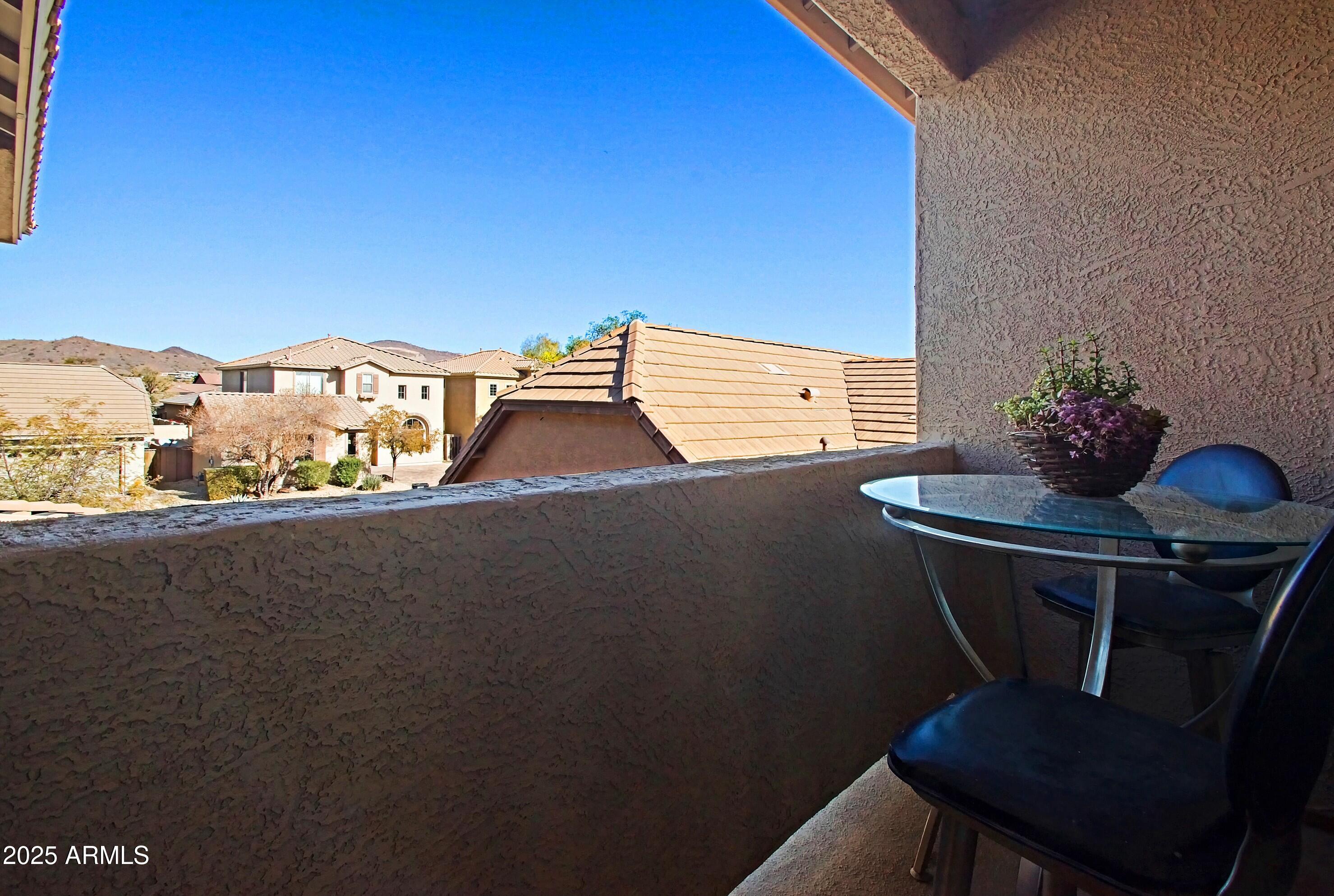 3441 West Florimond Road Phoenix, AZ 85086 - Photo 40 of 47 Master Balcony