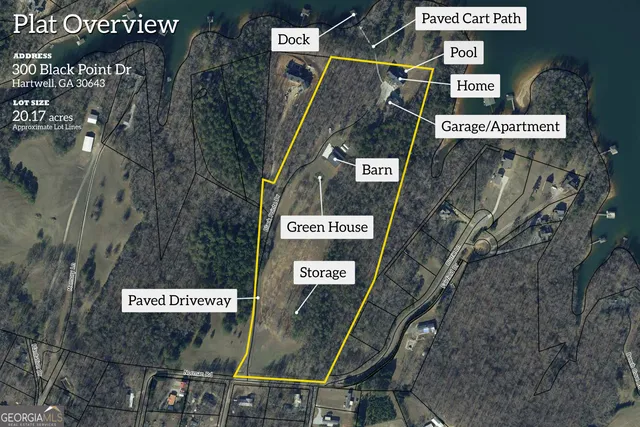 $3,500,000 | 300 Black Pt Drive, Hartwell, GA 30643