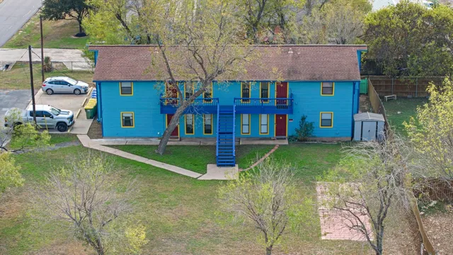 view of city and green space