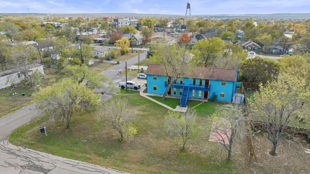 a view of outdoor space and city view