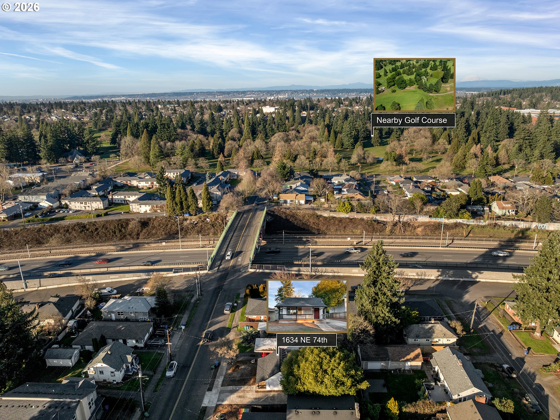 1634 Northeast 74th Avenue Portland, OR 97213 - Photo 32 of 38 Drone View/UAV