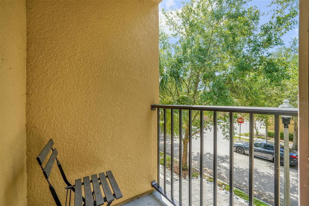 12353 Via Derna Place Windermere, FL 34786 - Photo 25 of 26 a view of a balcony with wooden floor