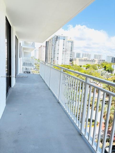 210 174th Street, Unit 818 Sunny Isles Beach, FL 33160 - Photo 3 of 25 a view of a city from a balcony
