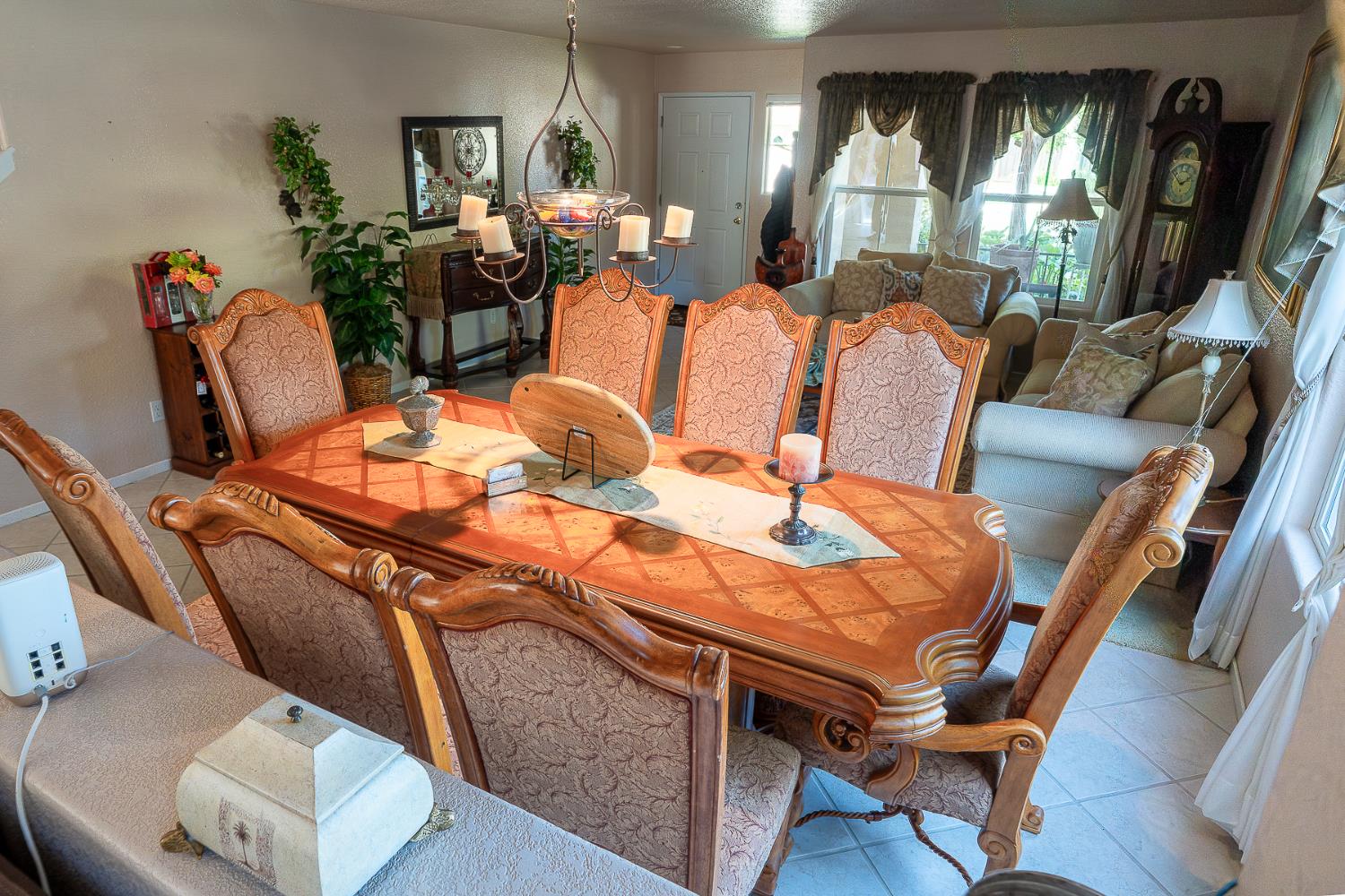 4237 Narraganset Way Mather, CA 95655 - Photo 17 of 40 a view of a dining room with furniture and wooden floor