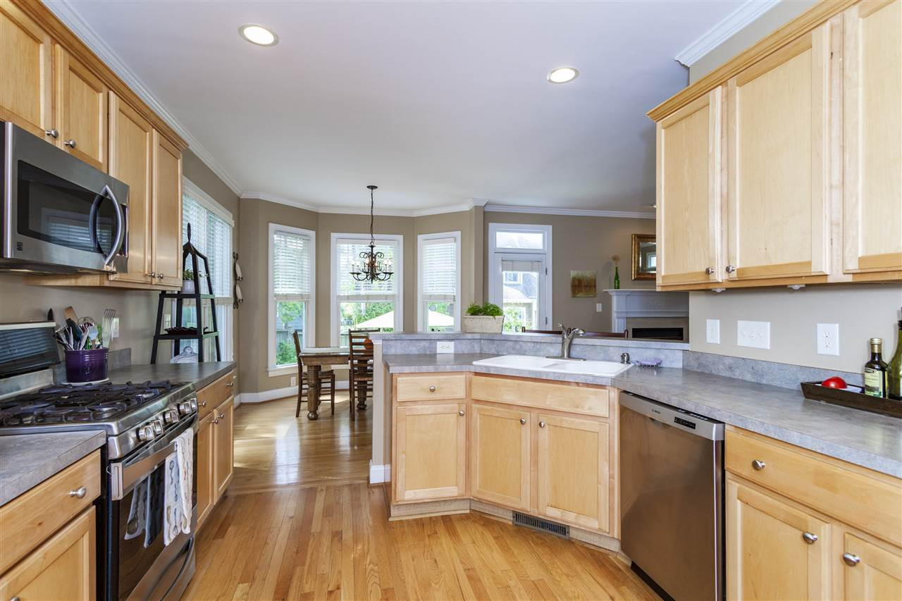 113 Rushing Wind Way Apex, NC 27502 - Photo 5 of 24 Updated Stainless Steel Appliances, Plenty of Cabinet Space, Pantry & Recessed Lighting! Spacious Kitchen