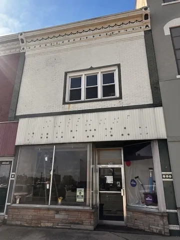 a view of a car garage