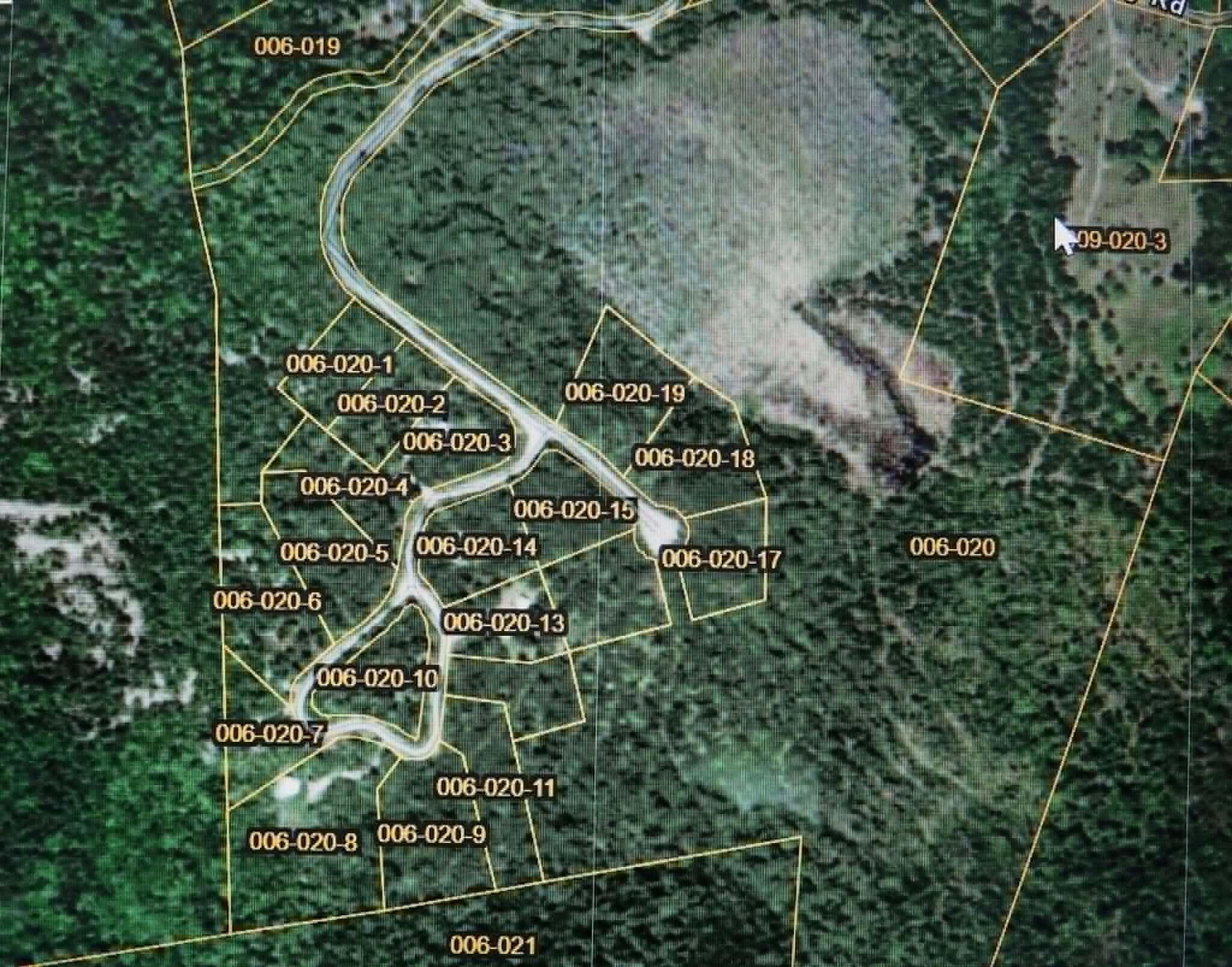 Lot 18 Bailey Mountain Road Franklin, ME 04634 - Photo 10 of 14 Aerial with overlays