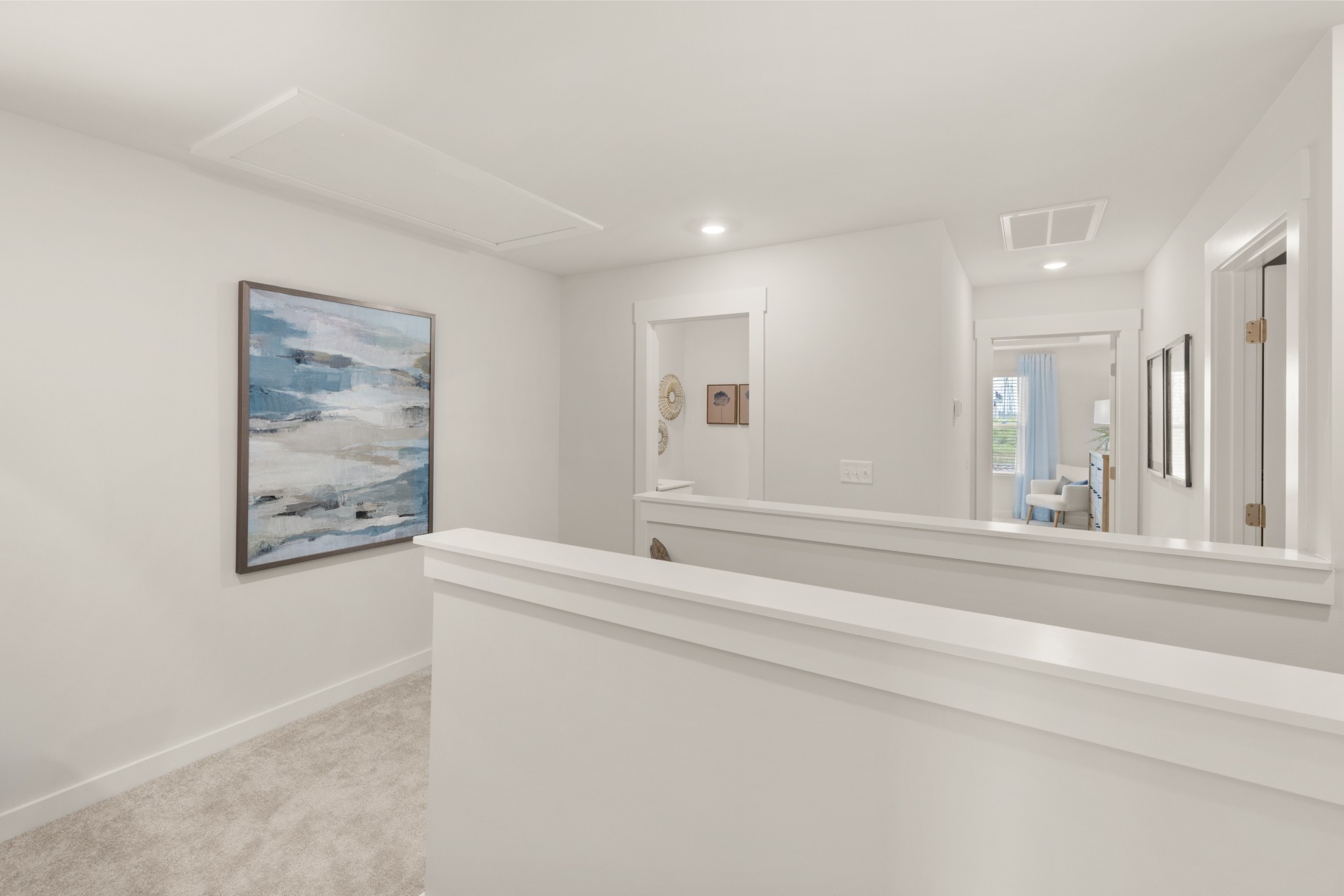 2080 Nectar Lane Columbia, TN 38401 - Photo 17 of 20 a view of a hallway with paintings on the wall