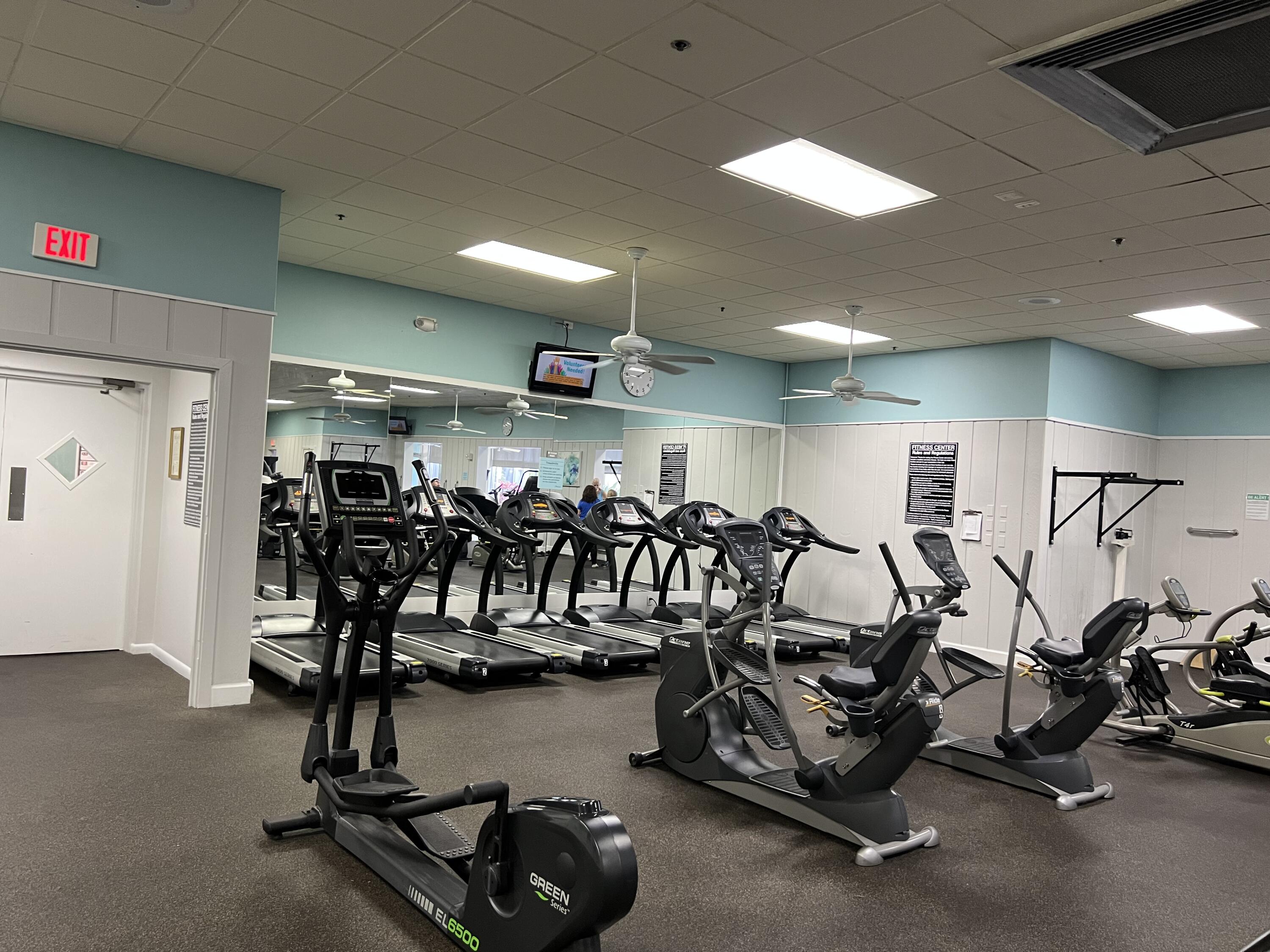 183 Normandy Lane Delray Beach, FL 33484 - Photo 63 of 80 a view of a room with gym equipment