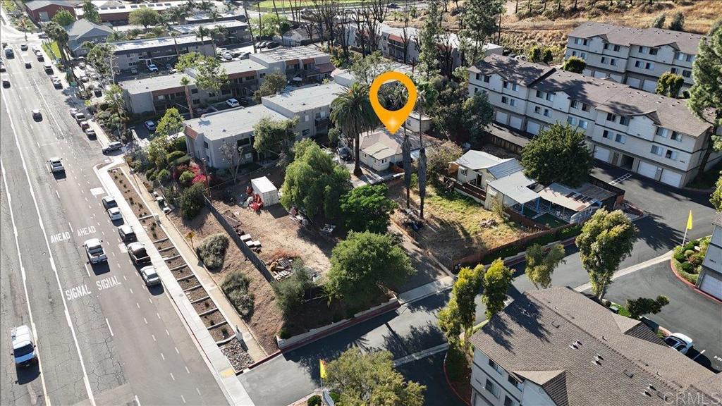 12828 Mapleview Street Lakeside, CA 92040 - Photo 25 of 36 an aerial view of a house with a swimming pool