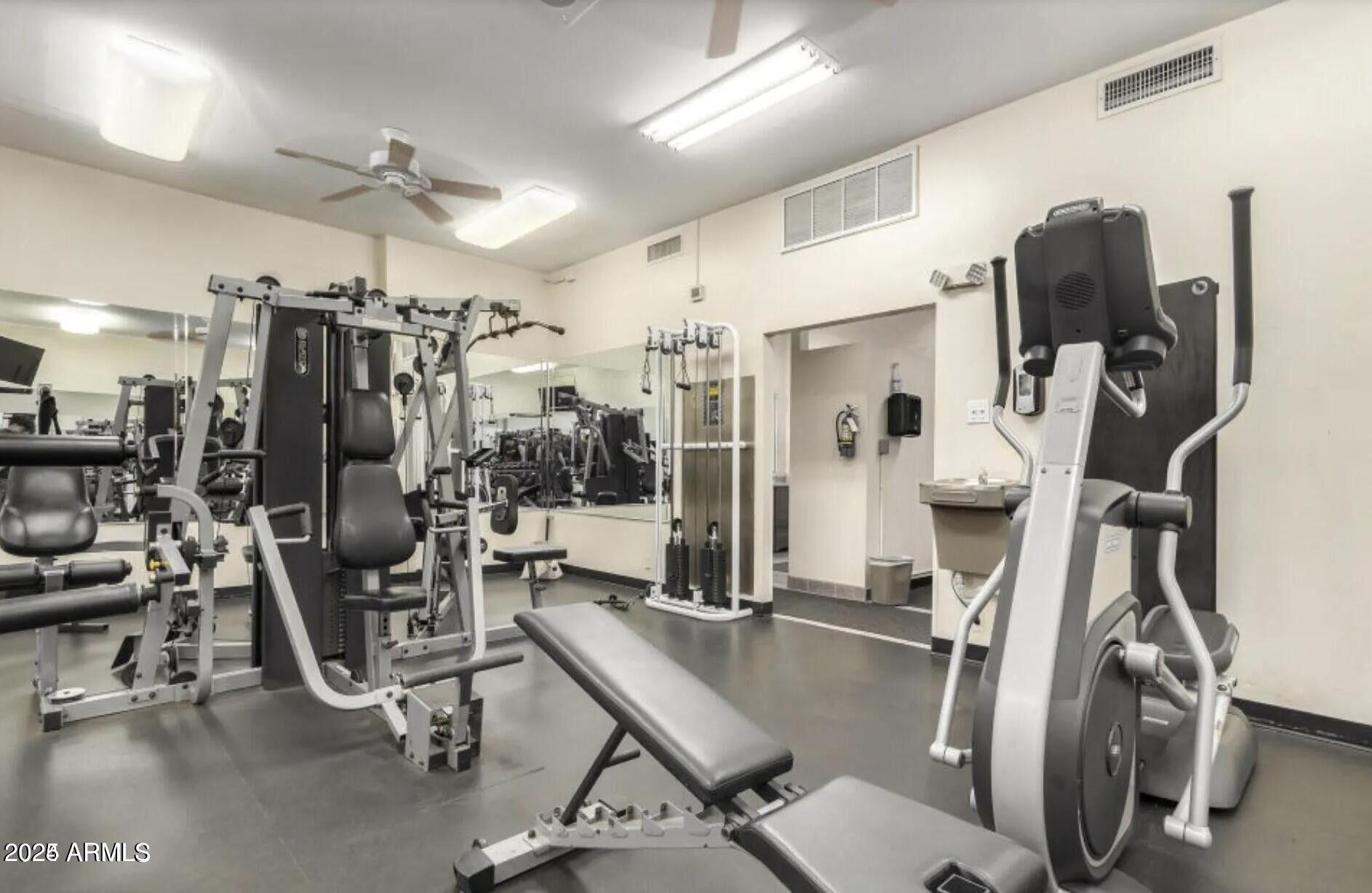 7930 East Camelback Road, Unit 409 Scottsdale, AZ 85251 - Photo 31 of 36 gym
