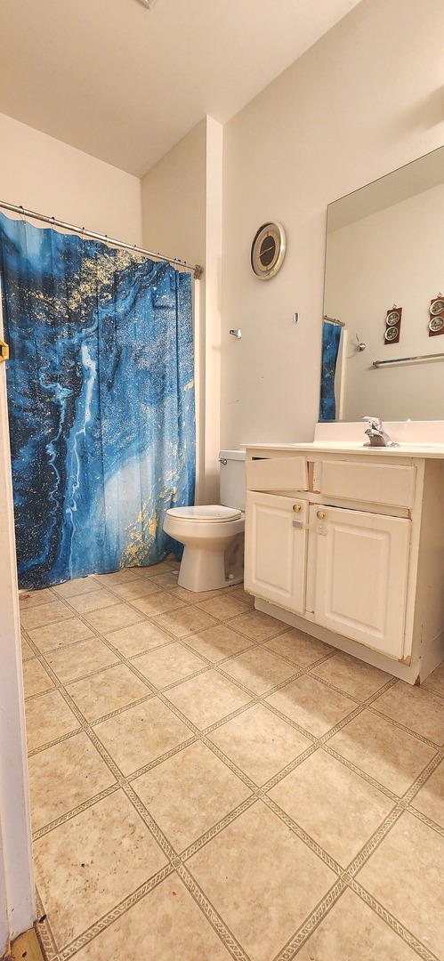 117 Enclave Circle, Unit A Bolingbrook, IL 60440 - Photo 16 of 18 a bathroom with a sink a toilet and a mirror
