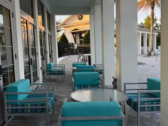 a living room filled with furniture and a potted plant