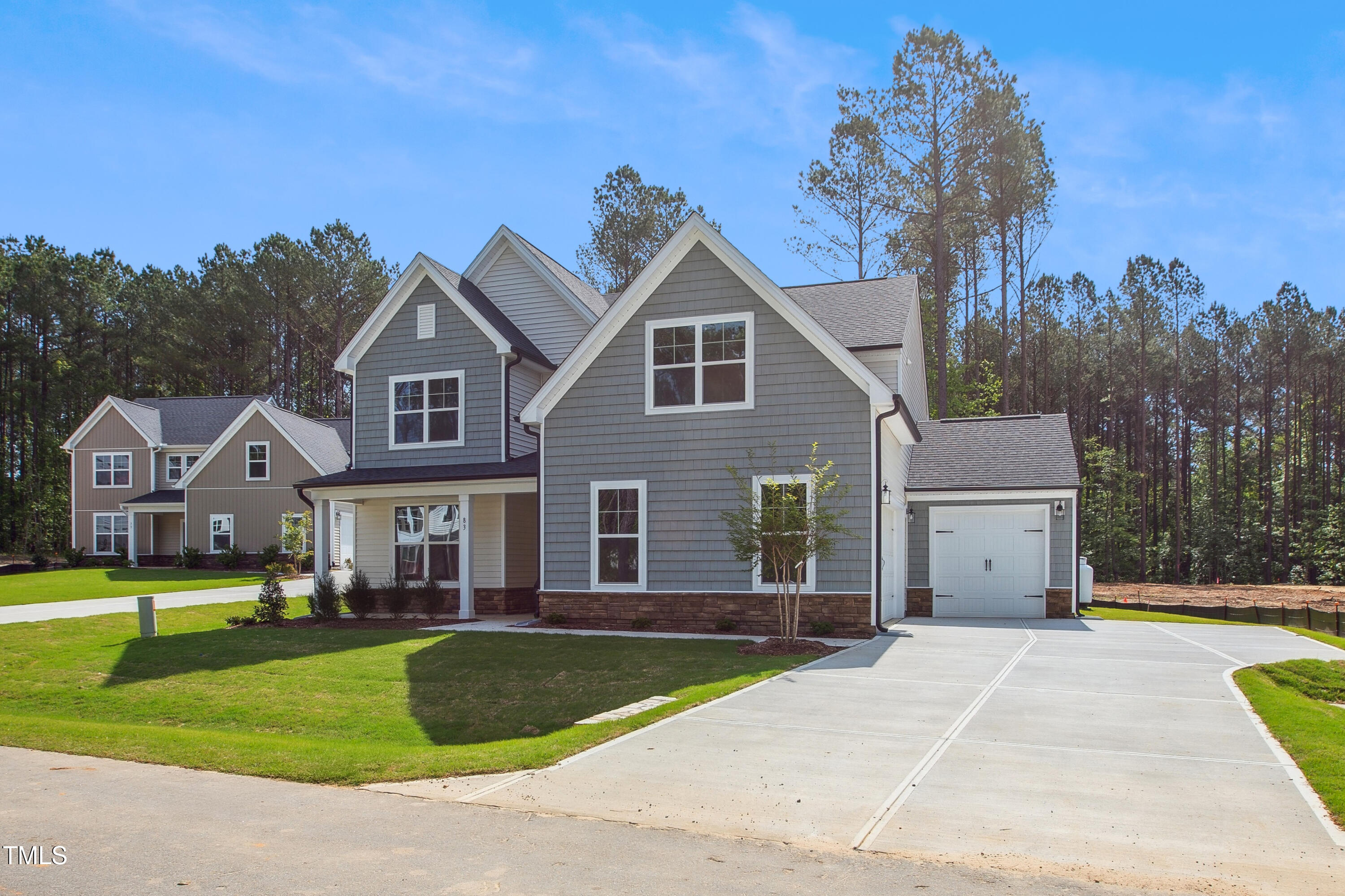 83 Artic Circle Garner, NC 27529 - Photo 4 of 27 Fontana - BTS 45 - exterior-front elevat