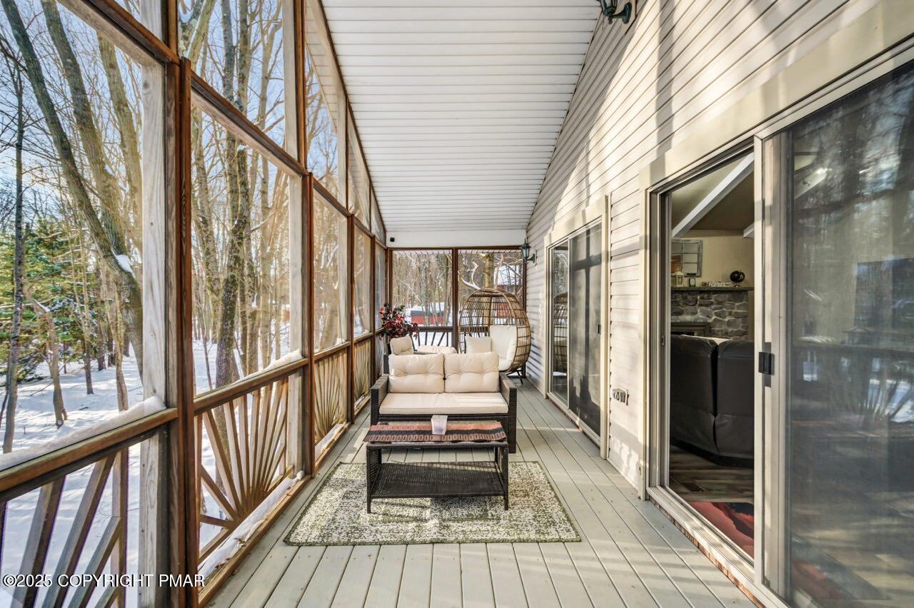 124 Fern Ridge Road Blakeslee, PA 18610 - Photo 24 of 69 Screened Deck