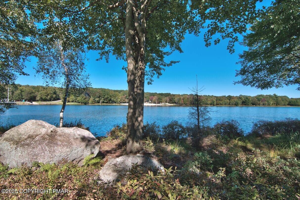 124 Fern Ridge Road Blakeslee, PA 18610 - Photo 6 of 69 a view of lake with a yard
