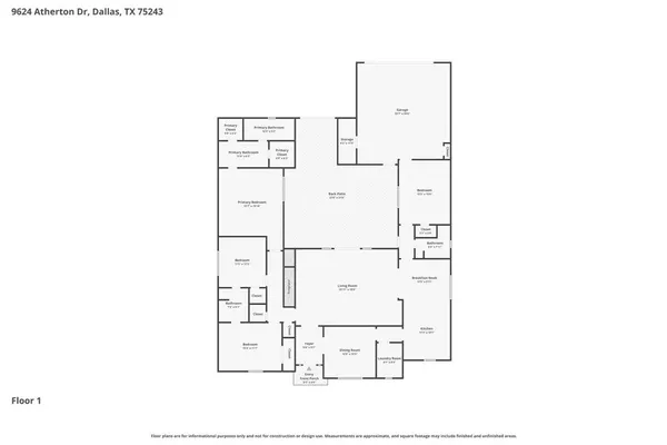 $3,700 | 9624 Atherton Drive, Dallas, TX 75243