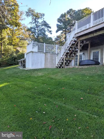 a view of a roof deck