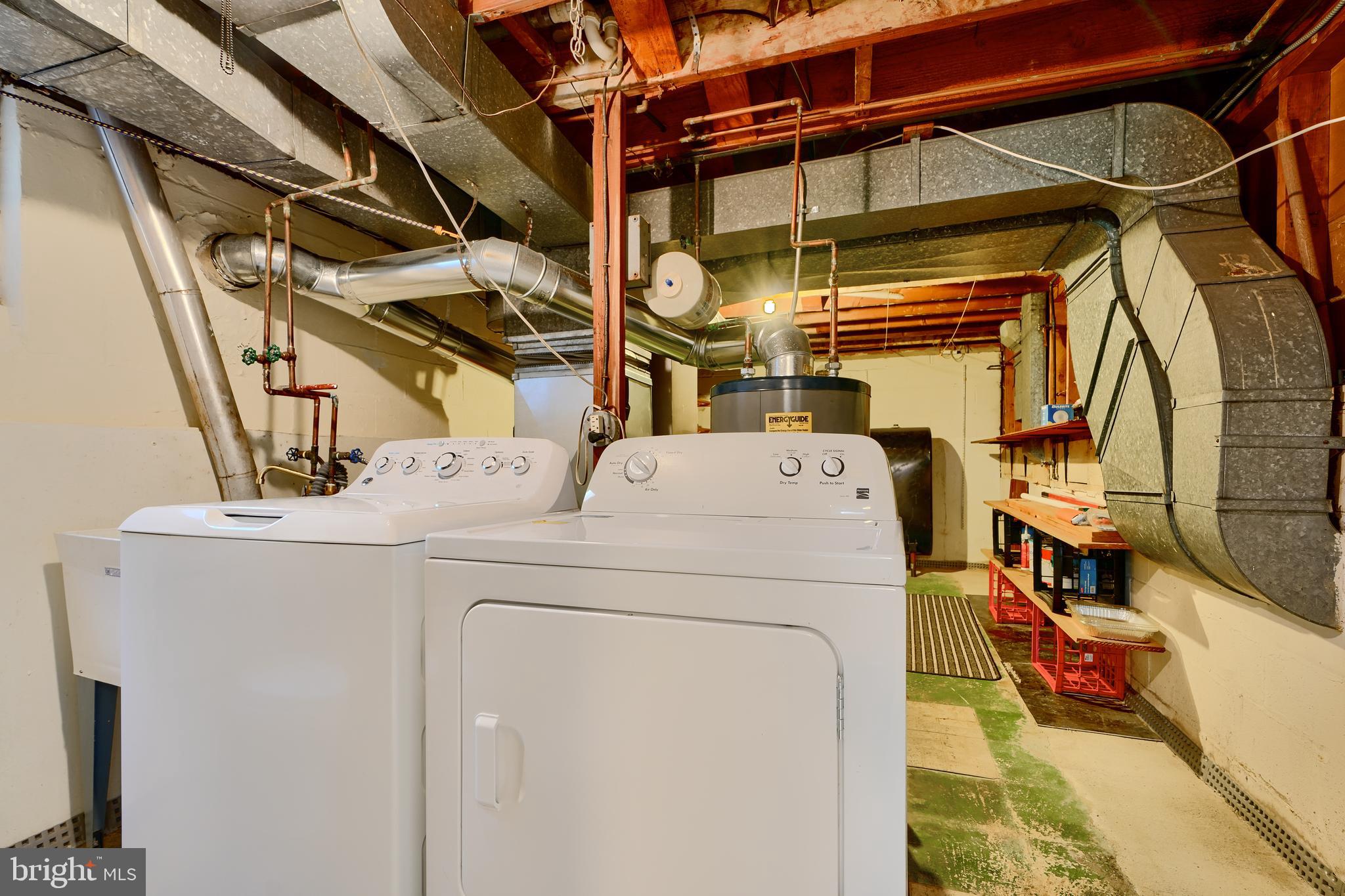 1316 Glendale Road Baltimore, MD 21239 - Photo 33 of 37 a utility room with dryer and washer