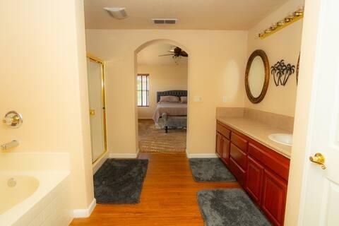 1180 Sanborn Road Yuba City, CA 95993 - Photo 12 of 26 a spacious bathroom with a vanity and a shower