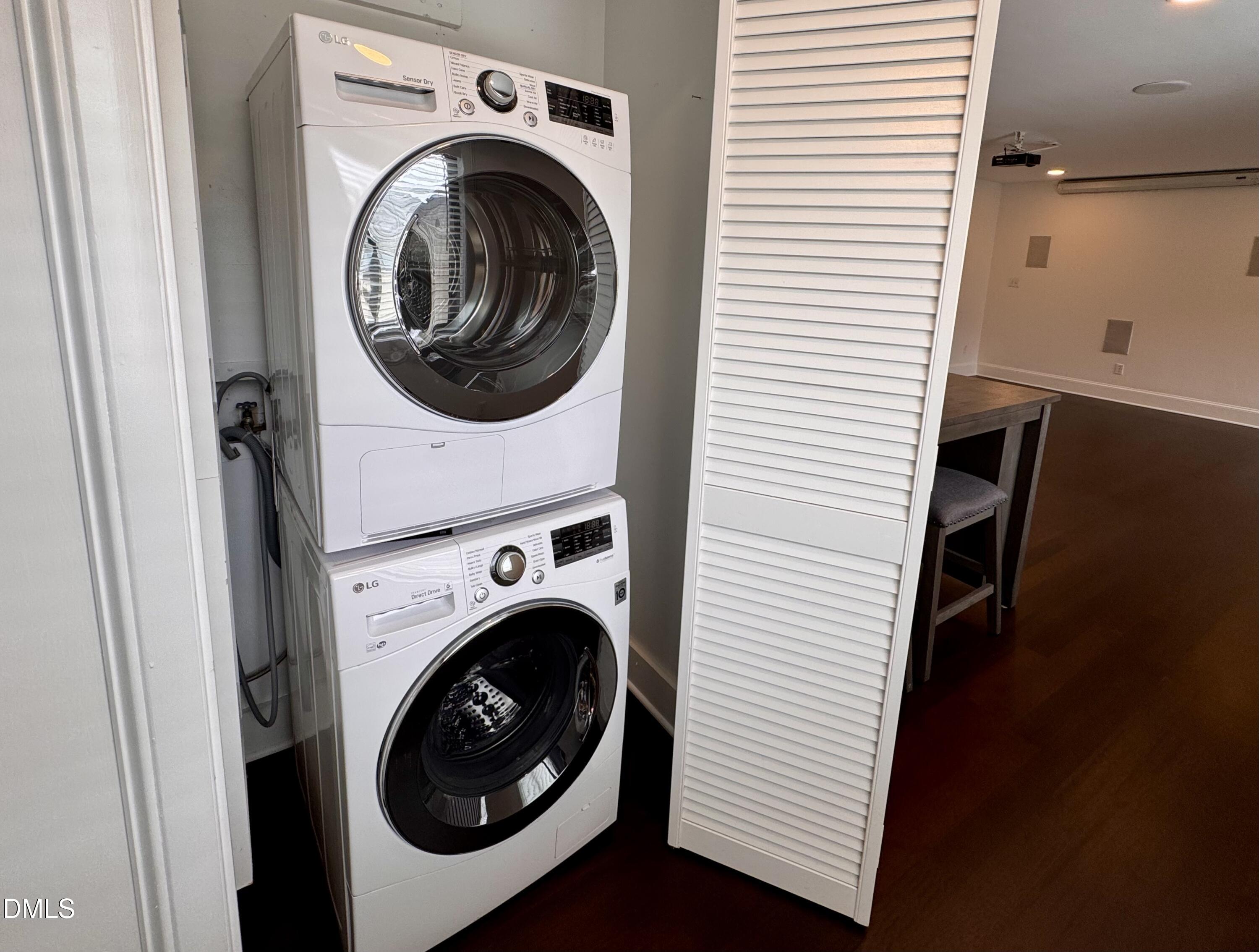 2204 Stafford Avenue, Unit 202 Raleigh, NC 27607 - Photo 7 of 15 a utility room with dryer and washer