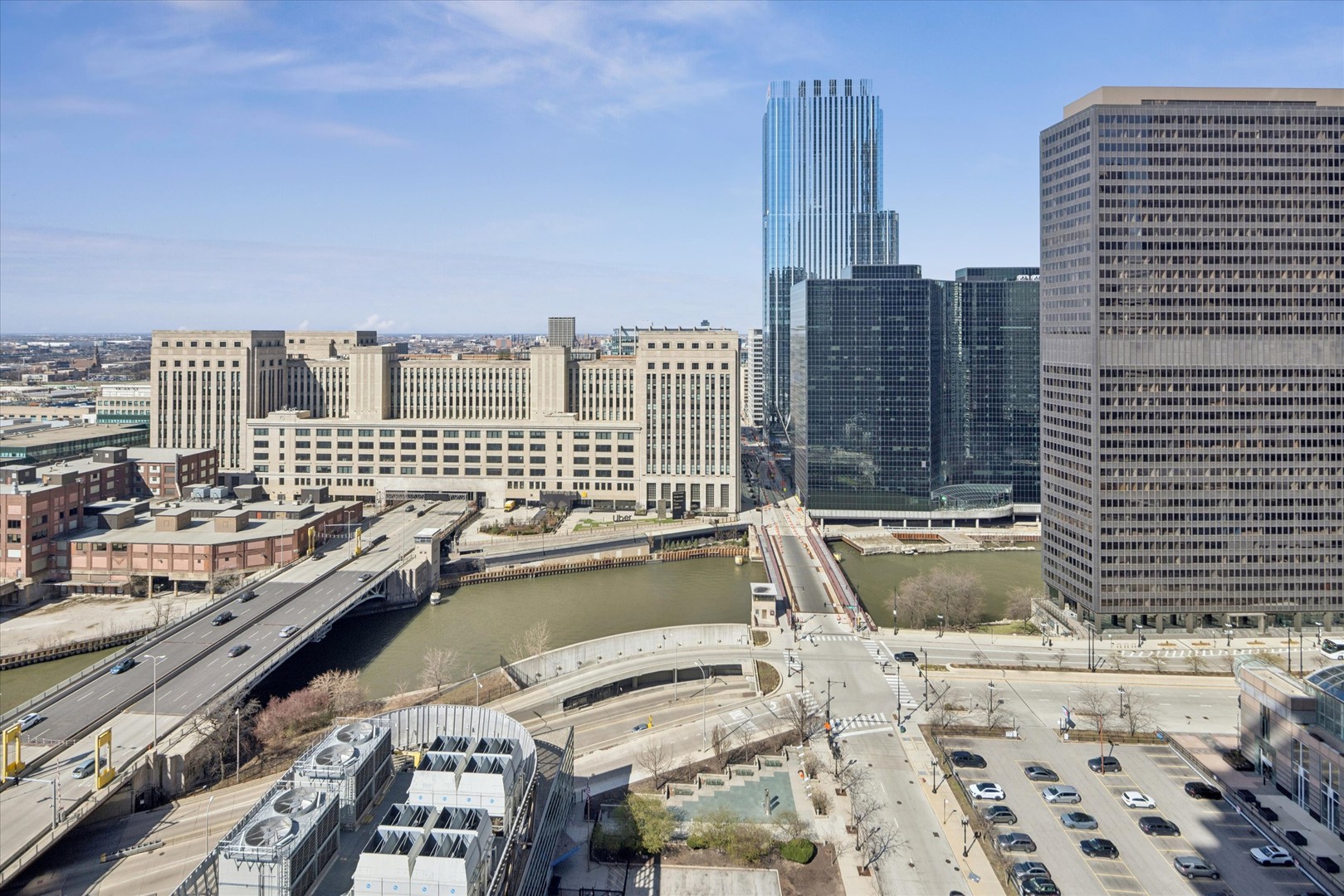 235 West Van Buren Street, Unit 2513 Chicago, IL 60607 - Photo 15 of 18 a view of a city with tall buildings