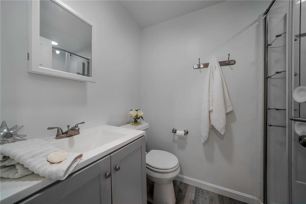 1073 Crest Drive Crescent, PA 15046 - Photo 26 of 33 a bathroom with a sink toilet and shower