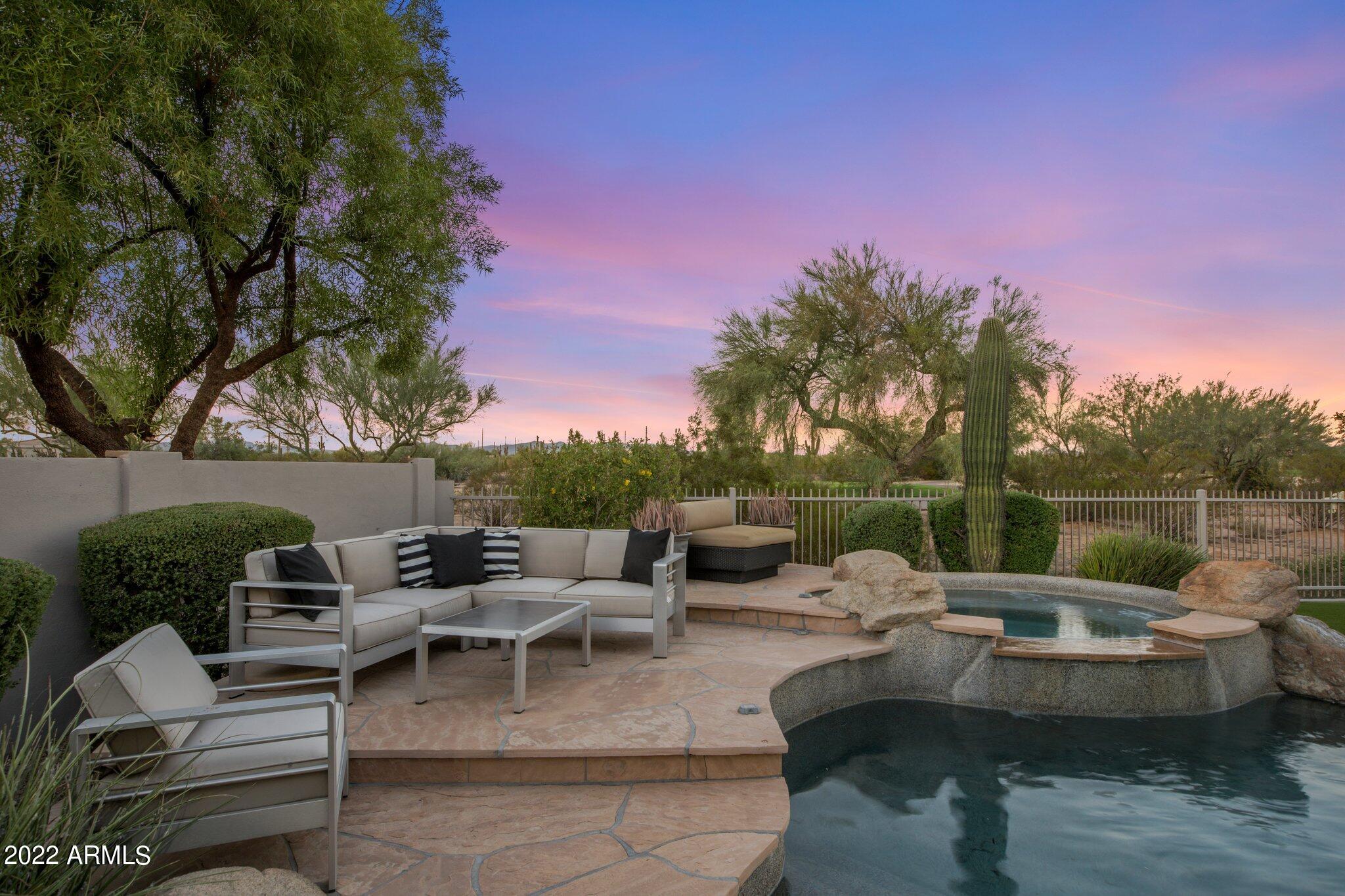 5222 East Hashknife Road Phoenix, AZ 85054 - Photo 44 of 52 Backyard Seating Area