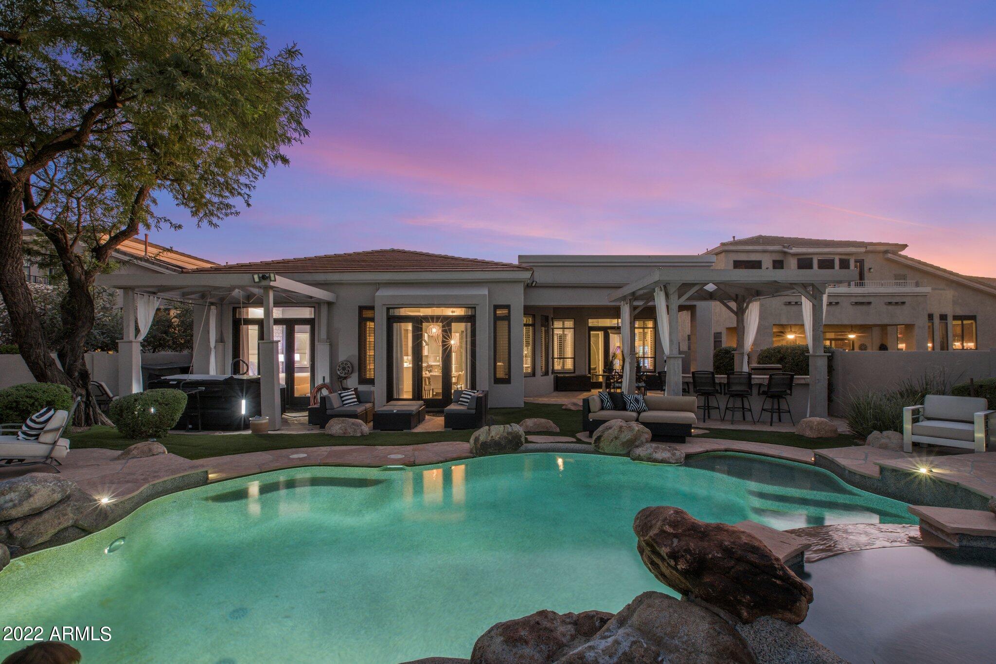 5222 East Hashknife Road Phoenix, AZ 85054 - Photo 6 of 52 Stunning Backyard