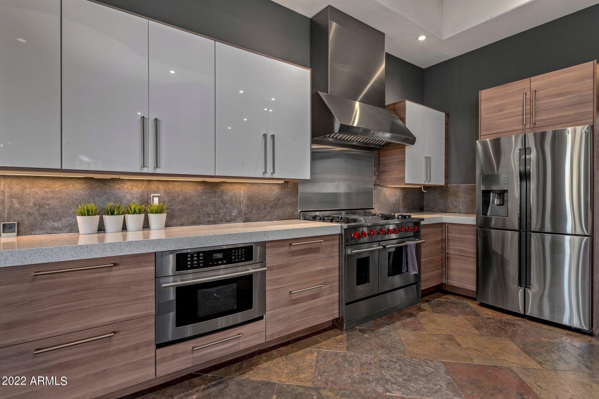 5222 East Hashknife Road Phoenix, AZ 85054 - Photo 10 of 52 Modern Kitchen with Wolf Range