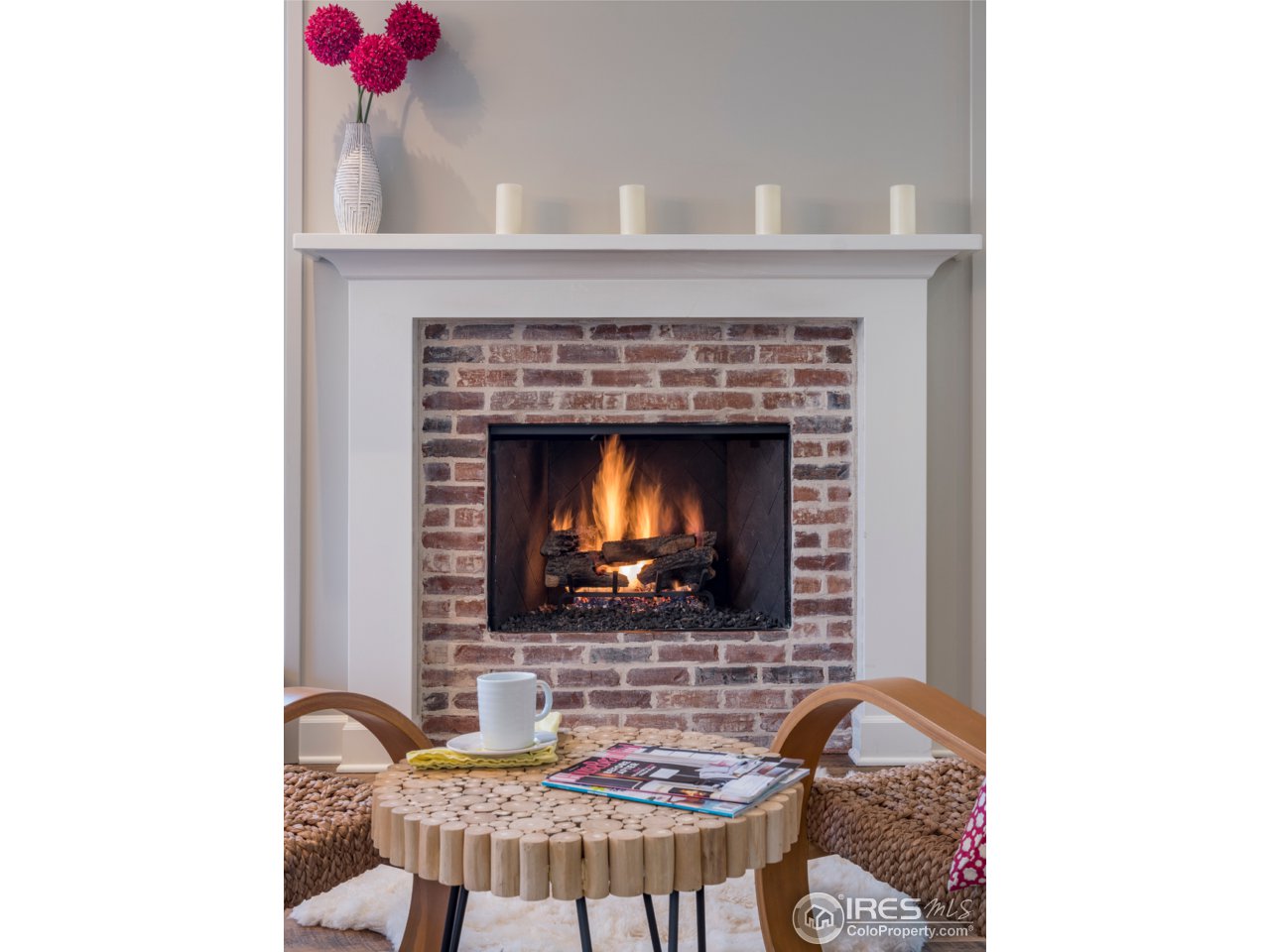 815 Forest Avenue Boulder, CO 80304 - Photo 9 of 34 Fireplace Detail