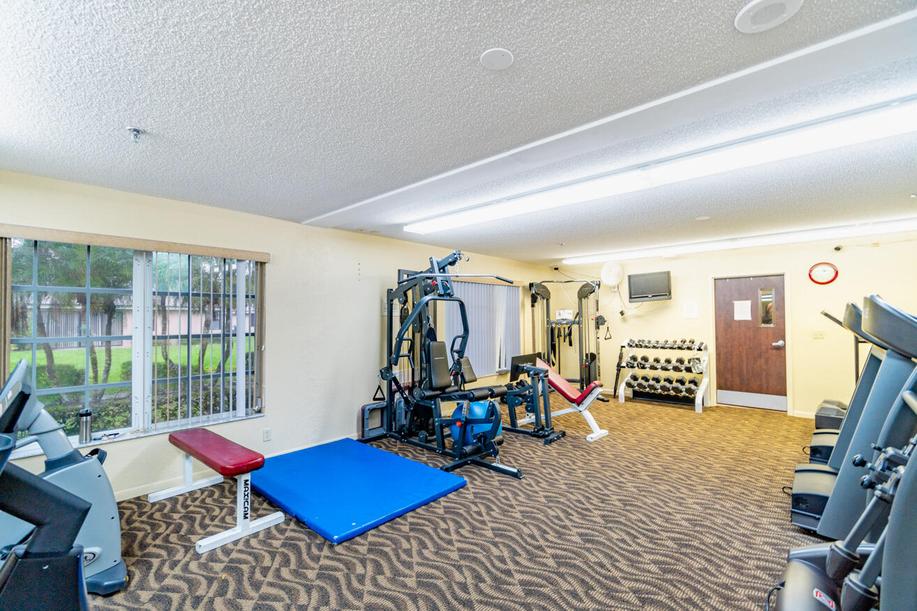 8159 Springlake Drive, Unit A Boca Raton, FL 33496 - Photo 40 of 44 Fittness Room