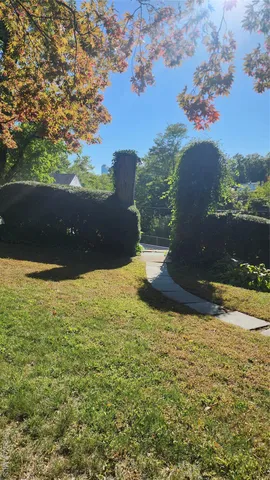 a view of outdoor space and yard