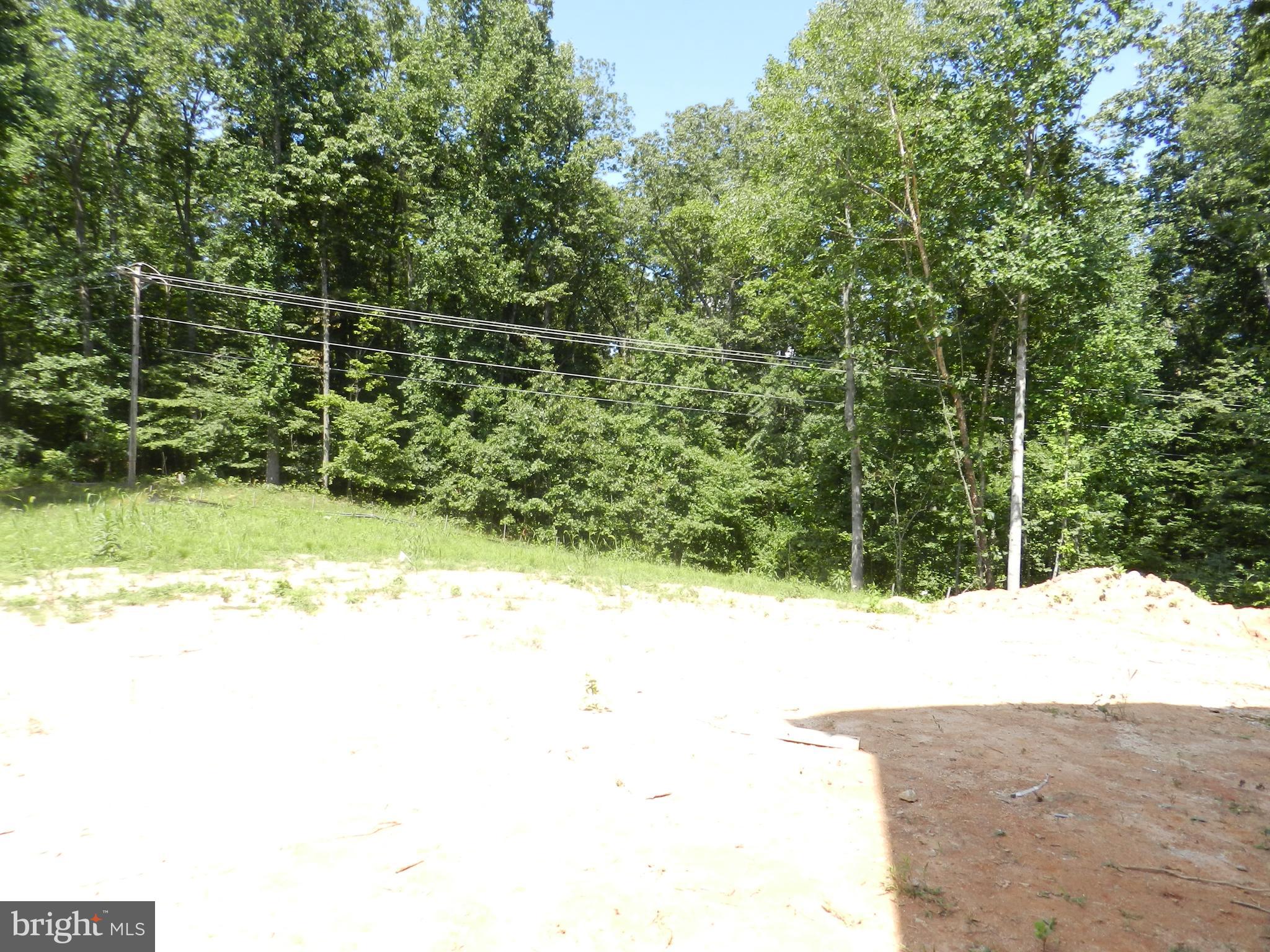 2491 Colvin Road Amissville, VA 20106 - Photo 8 of 11 under construction rear yard