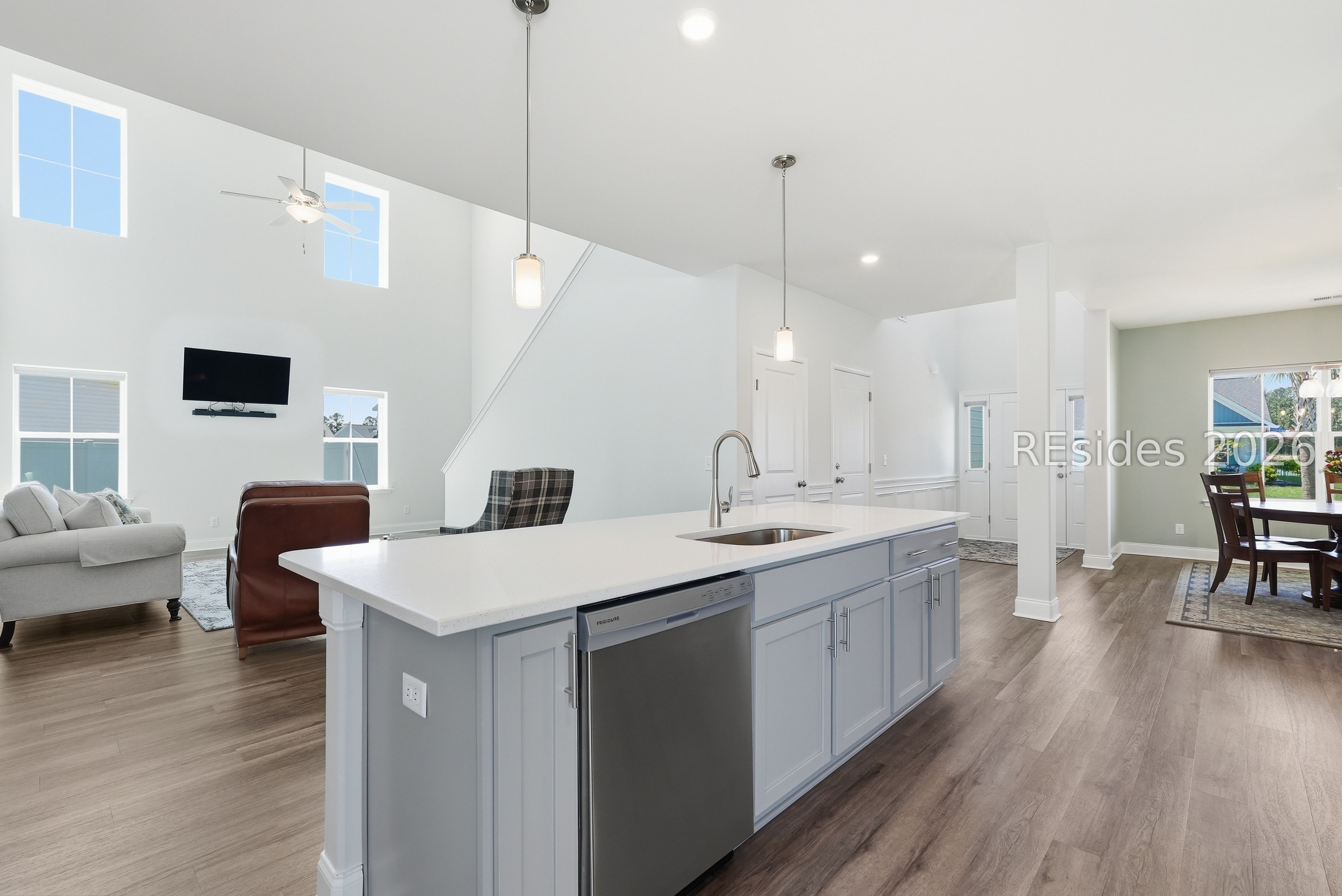 284 Sergeant Jasper Circle Ridgeland, SC 29936 - Photo 12 of 51 Kitchen to Living Room