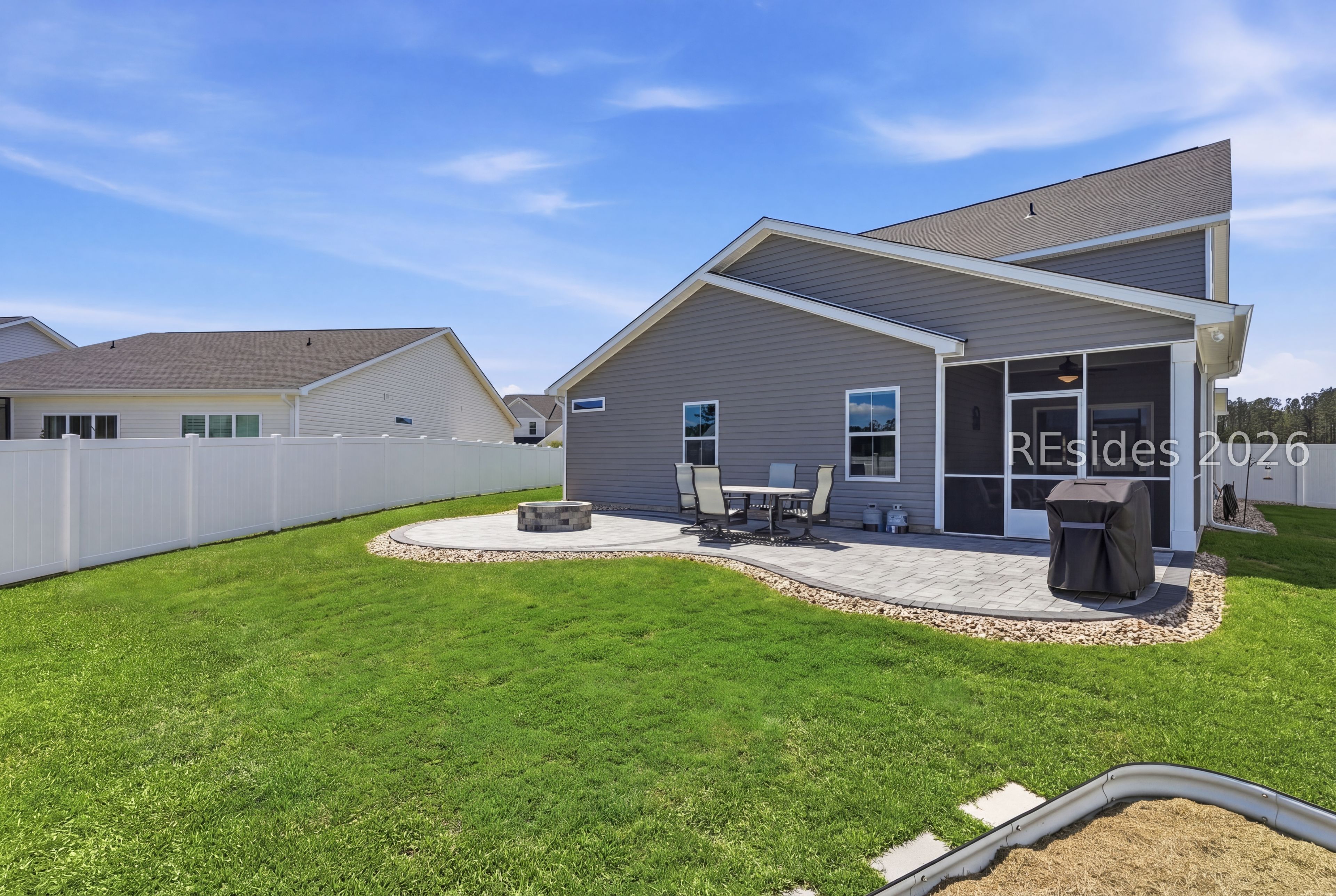 284 Sergeant Jasper Circle Ridgeland, SC 29936 - Photo 47 of 51 Spacious Custom Back Patio