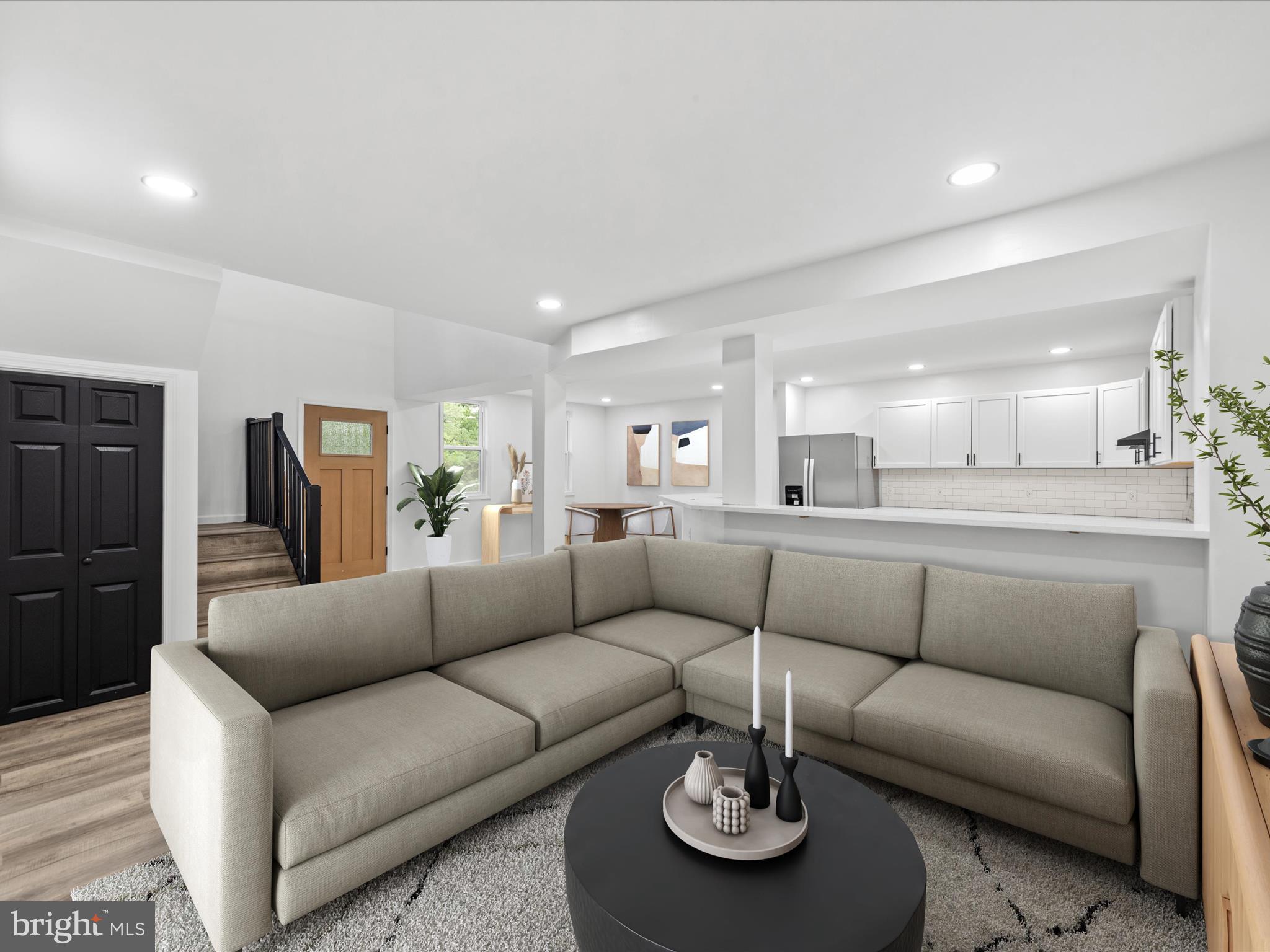 700 Moores Avenue Cambridge, MD 21613 - Photo 35 of 44 Virtual staging of living/entertainment area