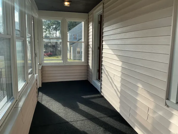 a view of a balcony