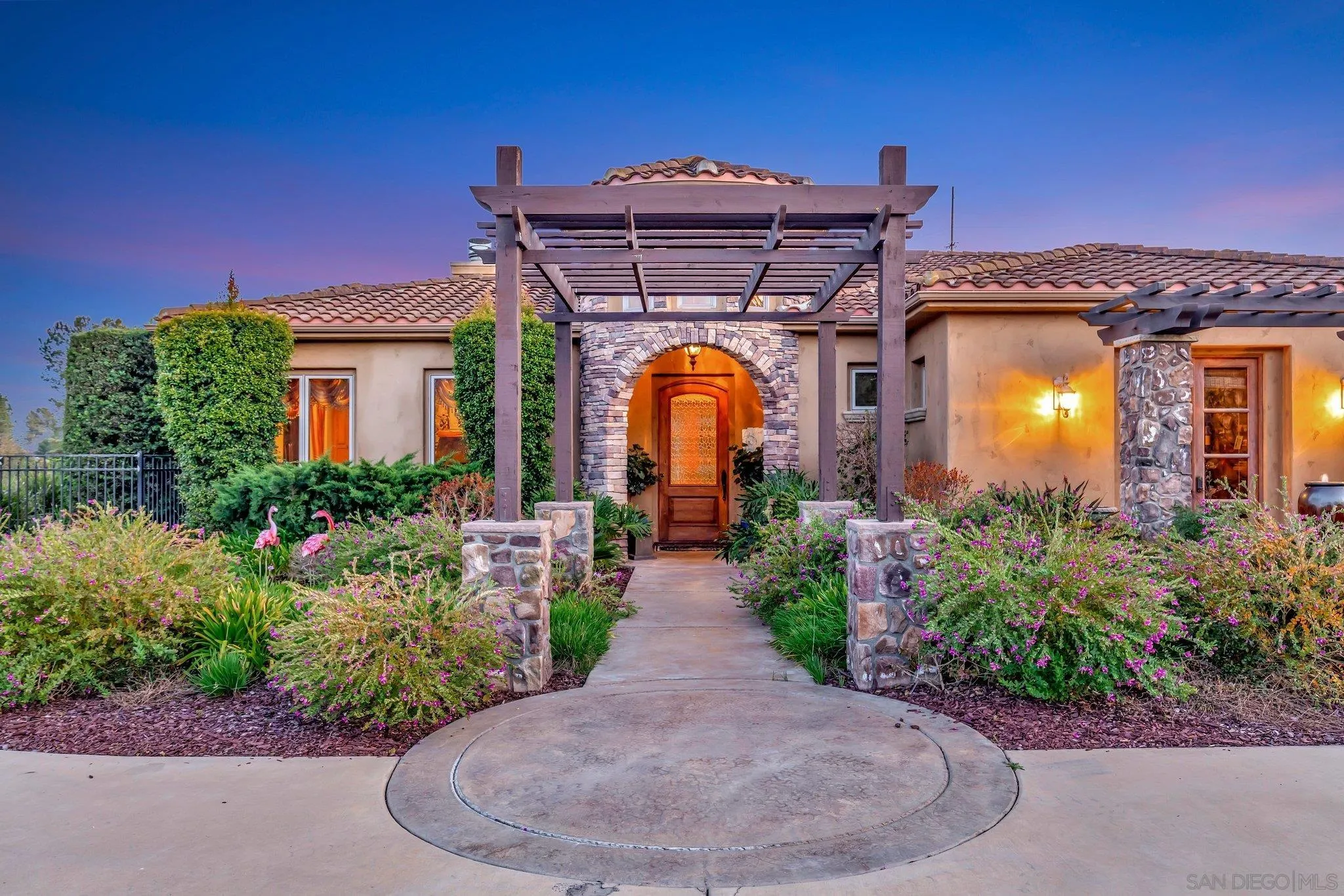 3401 Preakness Court Fallbrook, CA 92028 - Photo 1 of 52 a front view of a house with garden