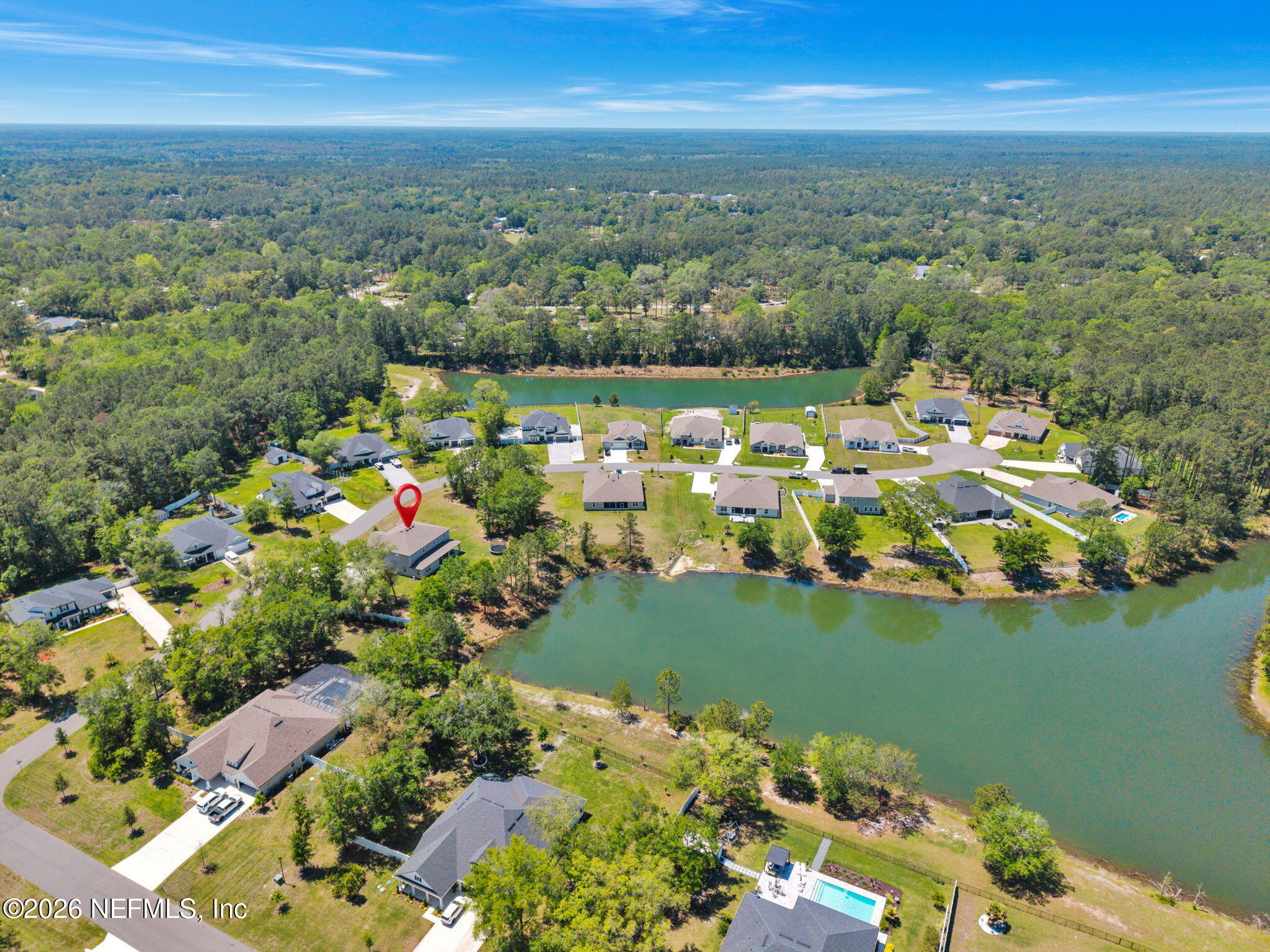 4050 Coyote Court Middleburg, FL 32068 - Photo 82 of 93 Aerial View of the Home