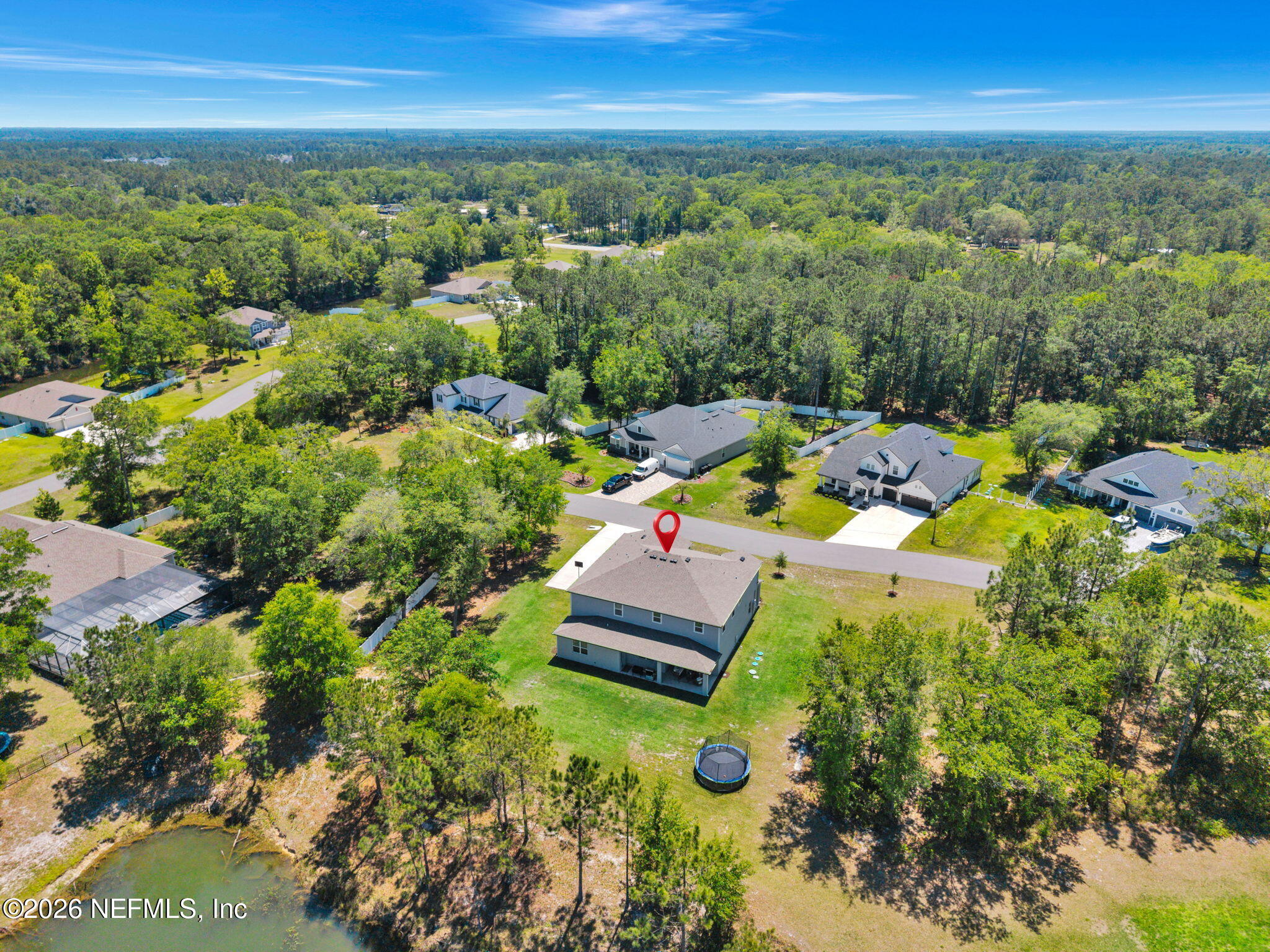 4050 Coyote Court Middleburg, FL 32068 - Photo 86 of 93 Aerial View of the Home