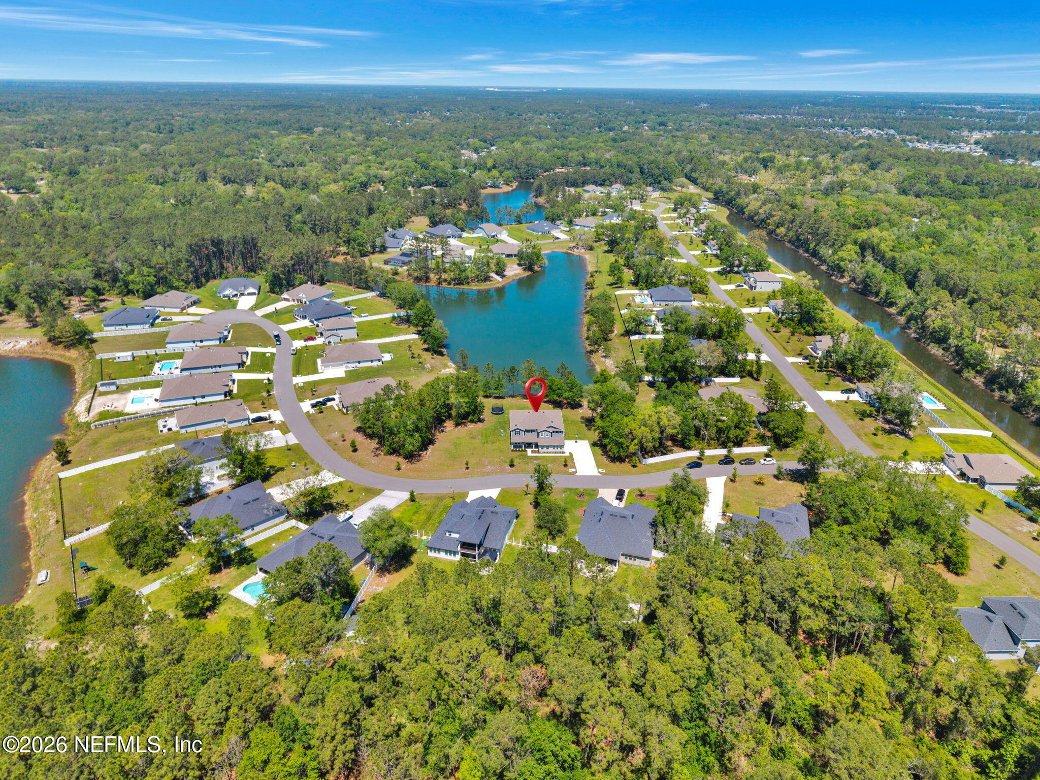 4050 Coyote Court Middleburg, FL 32068 - Photo 90 of 93 Aerial View of the Home