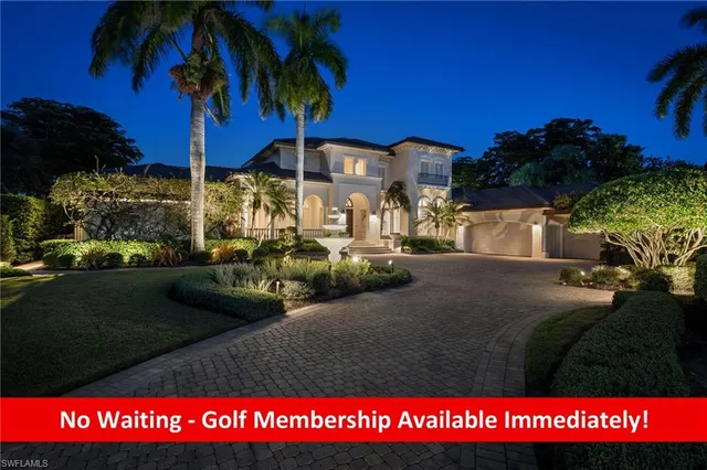 $6,500,000 | 15102 Frescott Way, Naples, FL 34110