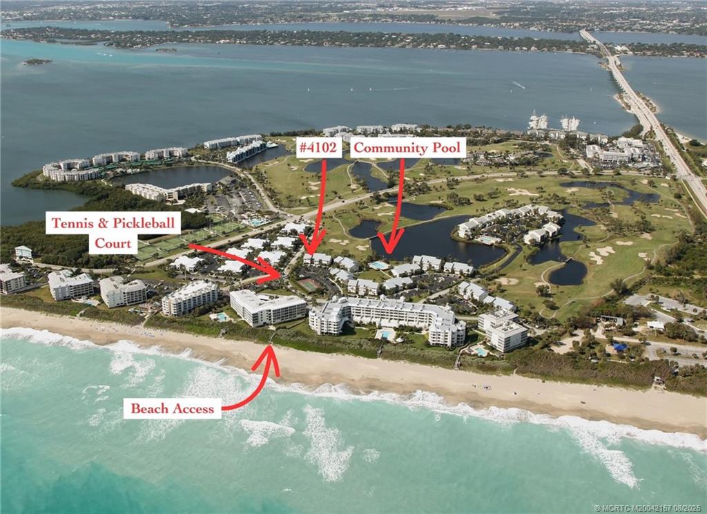 484 Northeast Plantation Road, Unit 4102 Stuart, FL 34996 - Photo 21 of 35 a view of a lake