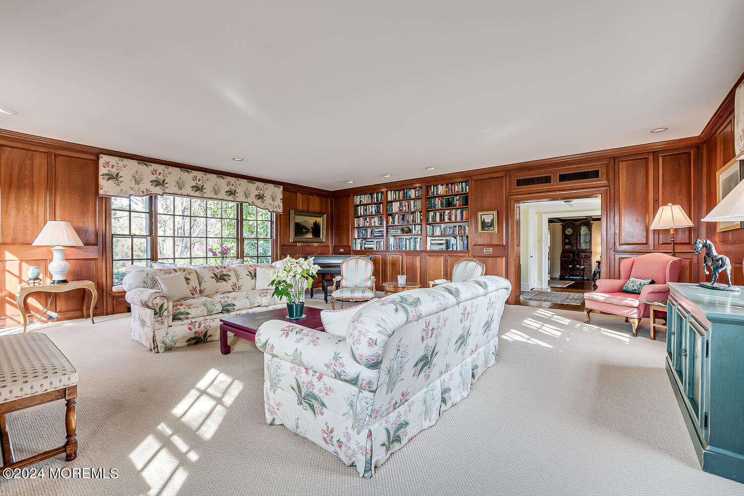 299 County Road 537 Colts Neck, NJ 07722 - Photo 13 of 62 a living room with furniture and a large window