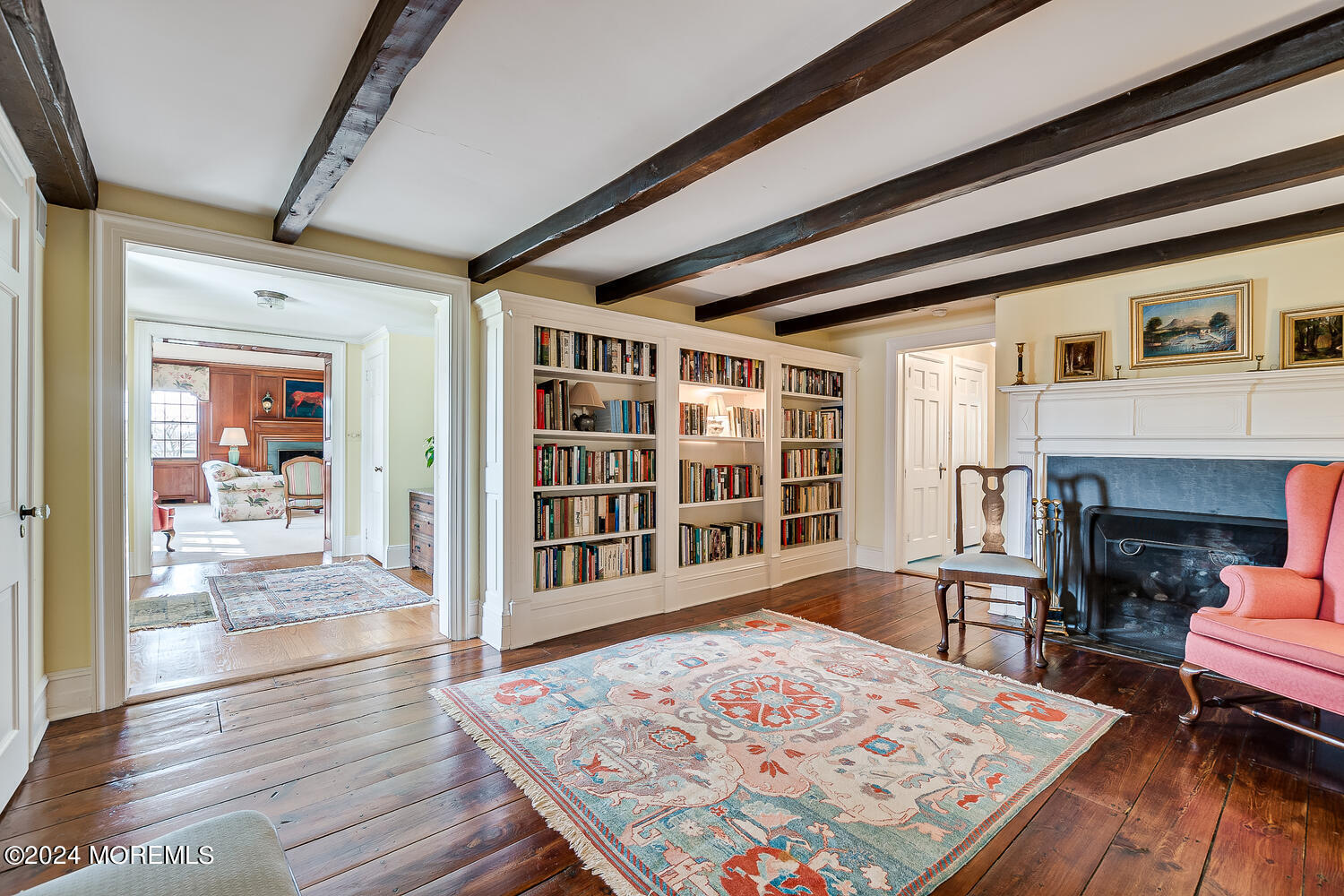299 County Road 537 Colts Neck, NJ 07722 - Photo 15 of 62 a living room with furniture and a wooden floor