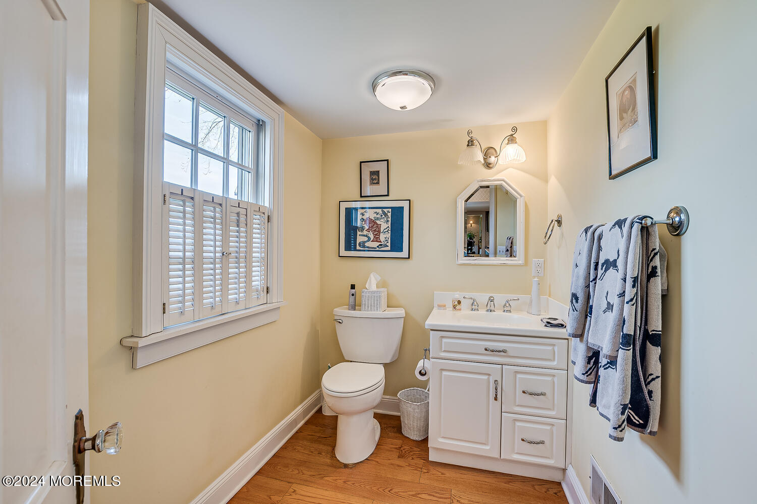 299 County Road 537 Colts Neck, NJ 07722 - Photo 24 of 62 a bathroom with a toilet sink and mirror